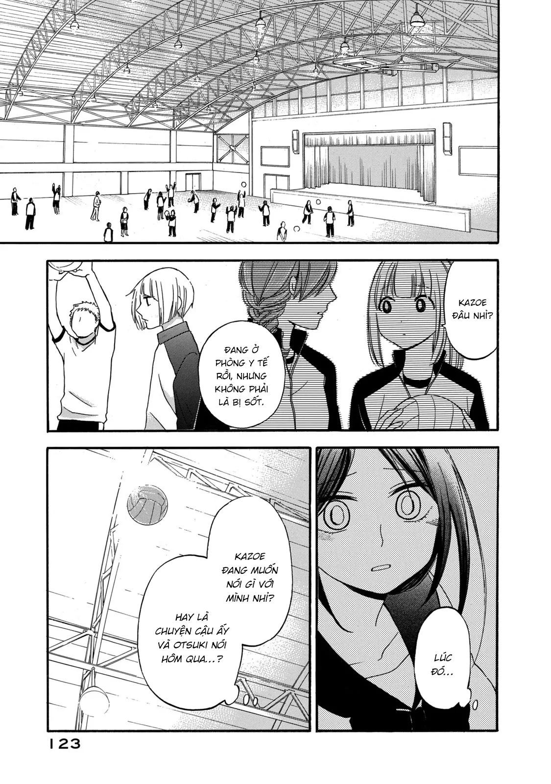 Những Cuộc Gặp Gỡ Kỳ Lạ Sau Giờ Học Của Hanazono Và Kazoe Chapter 25 - Trang 2