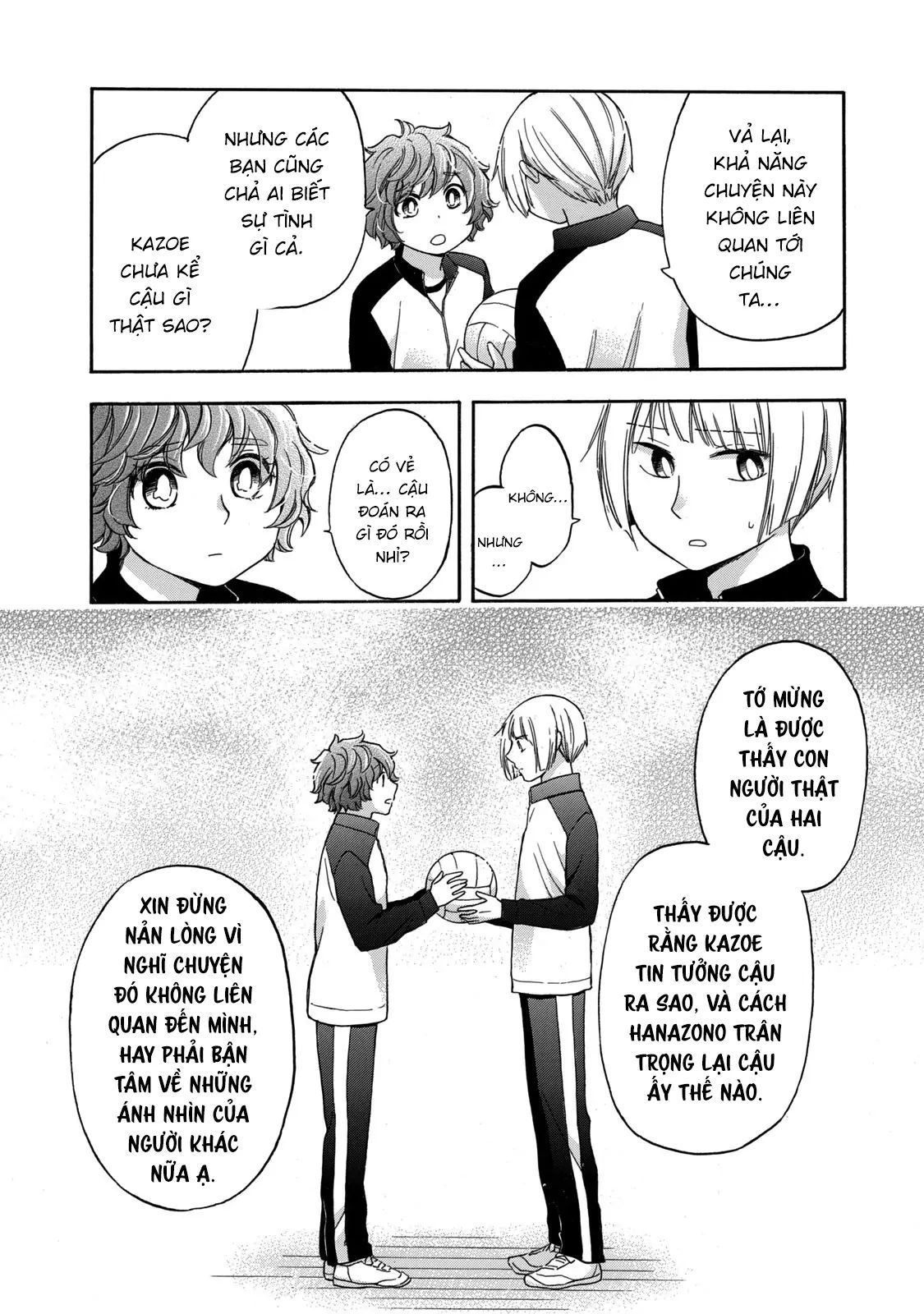 Những Cuộc Gặp Gỡ Kỳ Lạ Sau Giờ Học Của Hanazono Và Kazoe Chapter 25 - Trang 2