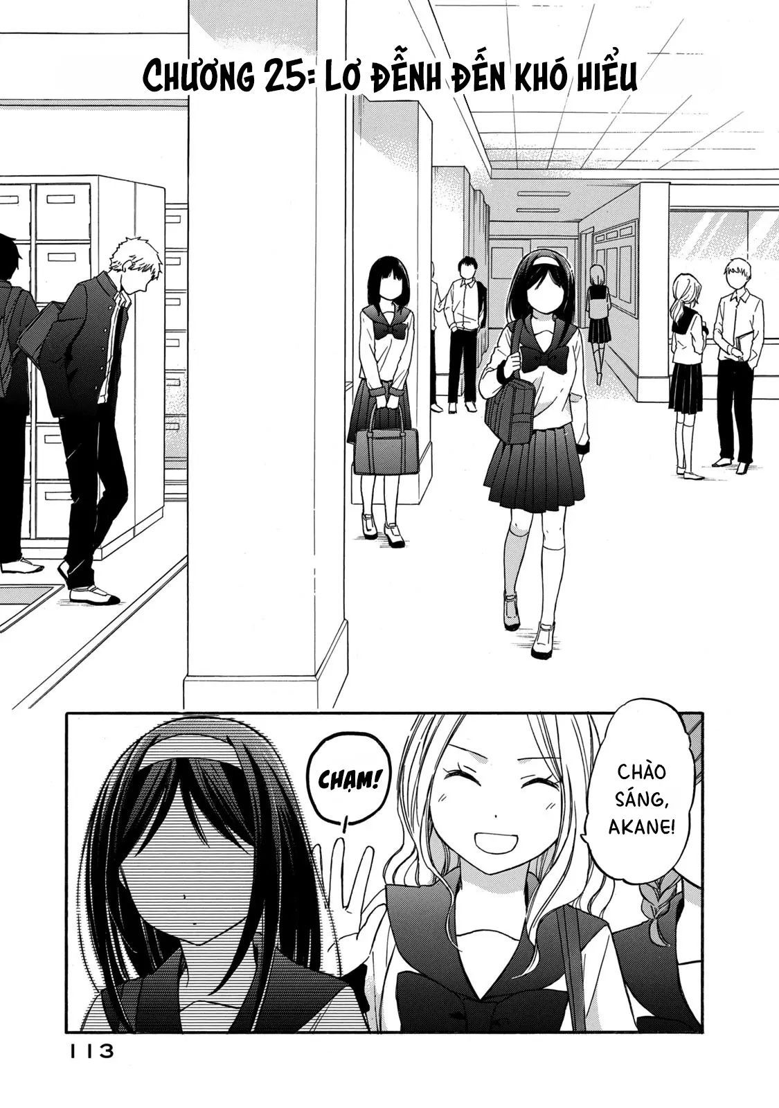 Những Cuộc Gặp Gỡ Kỳ Lạ Sau Giờ Học Của Hanazono Và Kazoe Chapter 25 - Trang 2