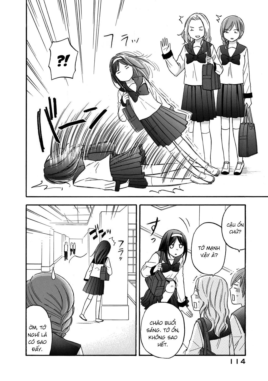 Những Cuộc Gặp Gỡ Kỳ Lạ Sau Giờ Học Của Hanazono Và Kazoe Chapter 25 - Trang 2