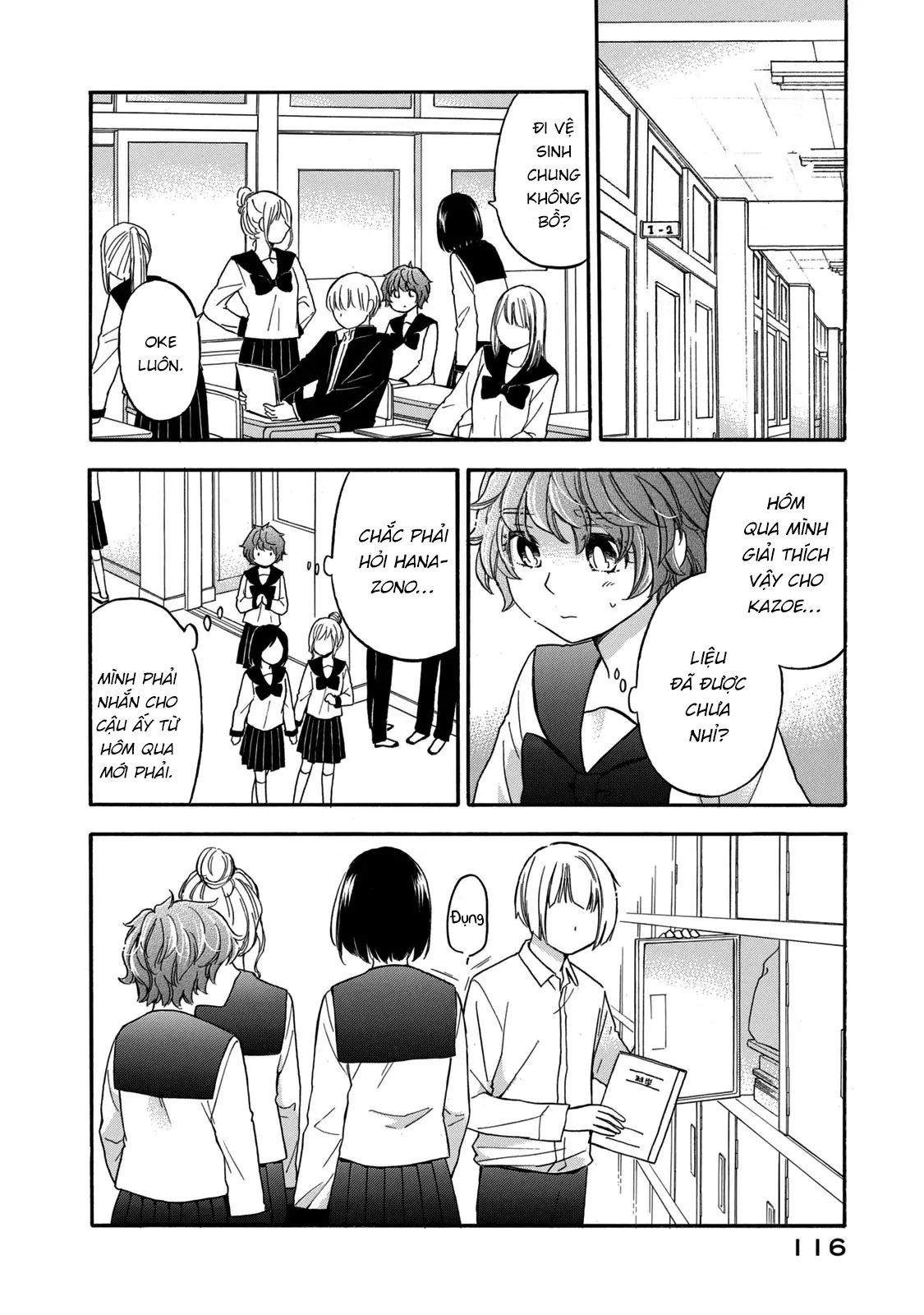 Những Cuộc Gặp Gỡ Kỳ Lạ Sau Giờ Học Của Hanazono Và Kazoe Chapter 25 - Trang 2