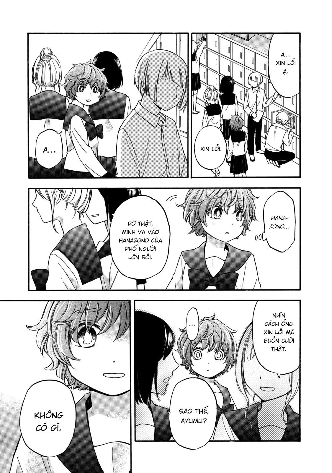 Những Cuộc Gặp Gỡ Kỳ Lạ Sau Giờ Học Của Hanazono Và Kazoe Chapter 25 - Trang 2