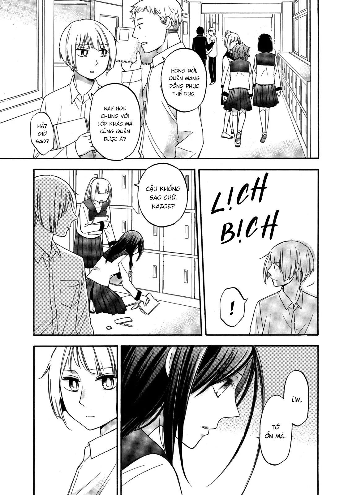 Những Cuộc Gặp Gỡ Kỳ Lạ Sau Giờ Học Của Hanazono Và Kazoe Chapter 25 - Trang 2