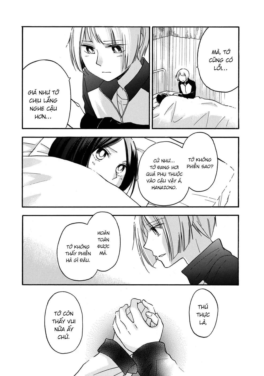Những Cuộc Gặp Gỡ Kỳ Lạ Sau Giờ Học Của Hanazono Và Kazoe Chapter 26 - Trang 2