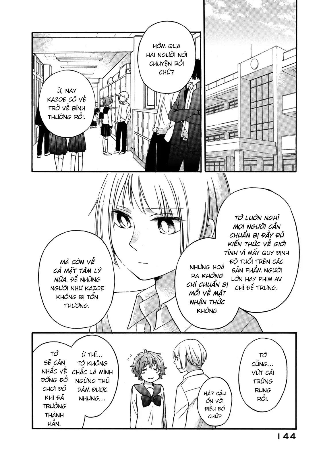 Những Cuộc Gặp Gỡ Kỳ Lạ Sau Giờ Học Của Hanazono Và Kazoe Chapter 26 - Trang 2