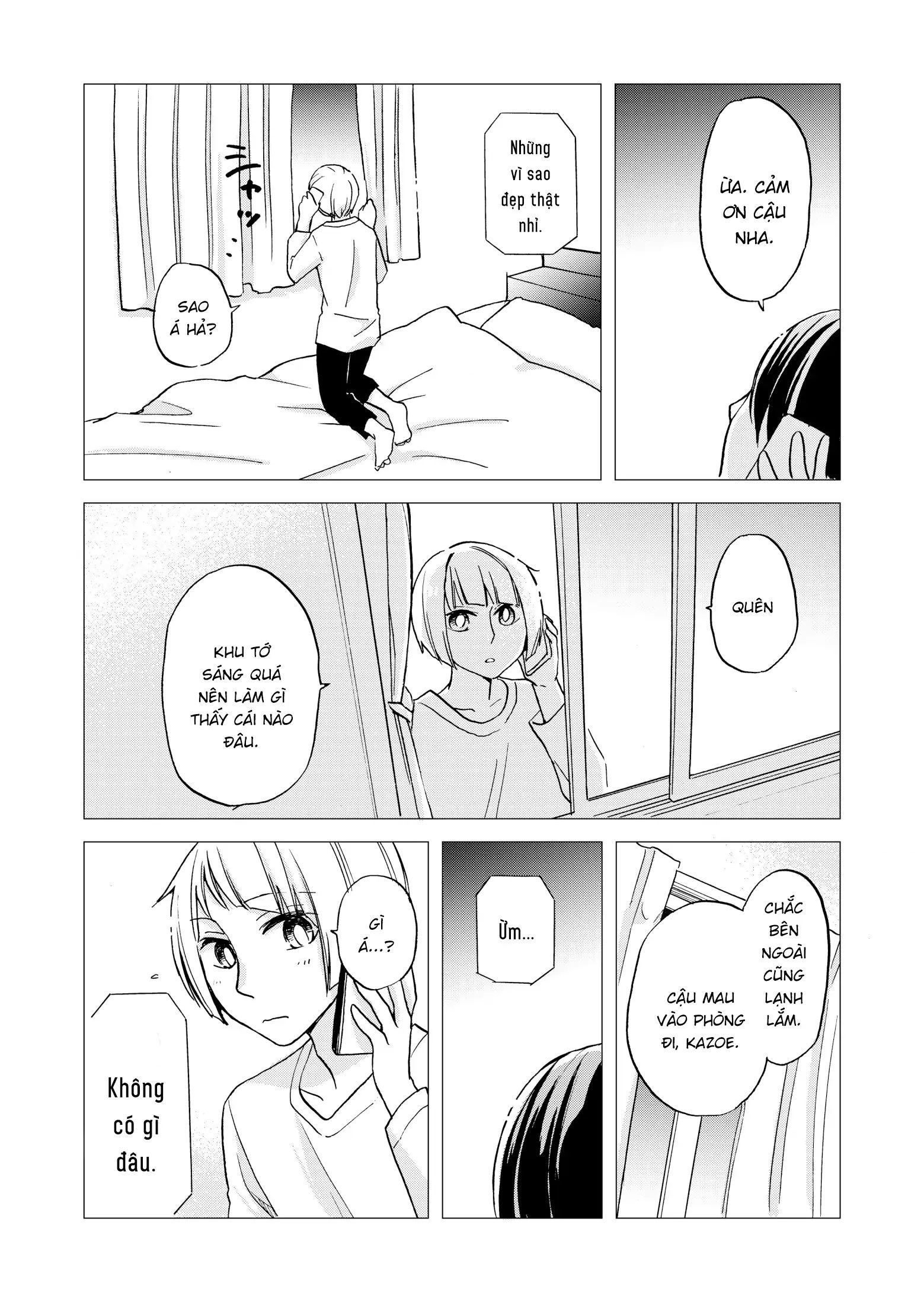 Những Cuộc Gặp Gỡ Kỳ Lạ Sau Giờ Học Của Hanazono Và Kazoe Chapter 27.5 - Trang 2