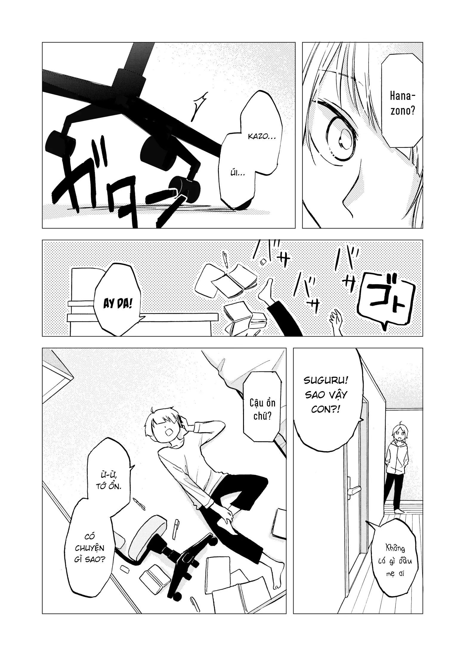 Những Cuộc Gặp Gỡ Kỳ Lạ Sau Giờ Học Của Hanazono Và Kazoe Chapter 27.5 - Trang 2