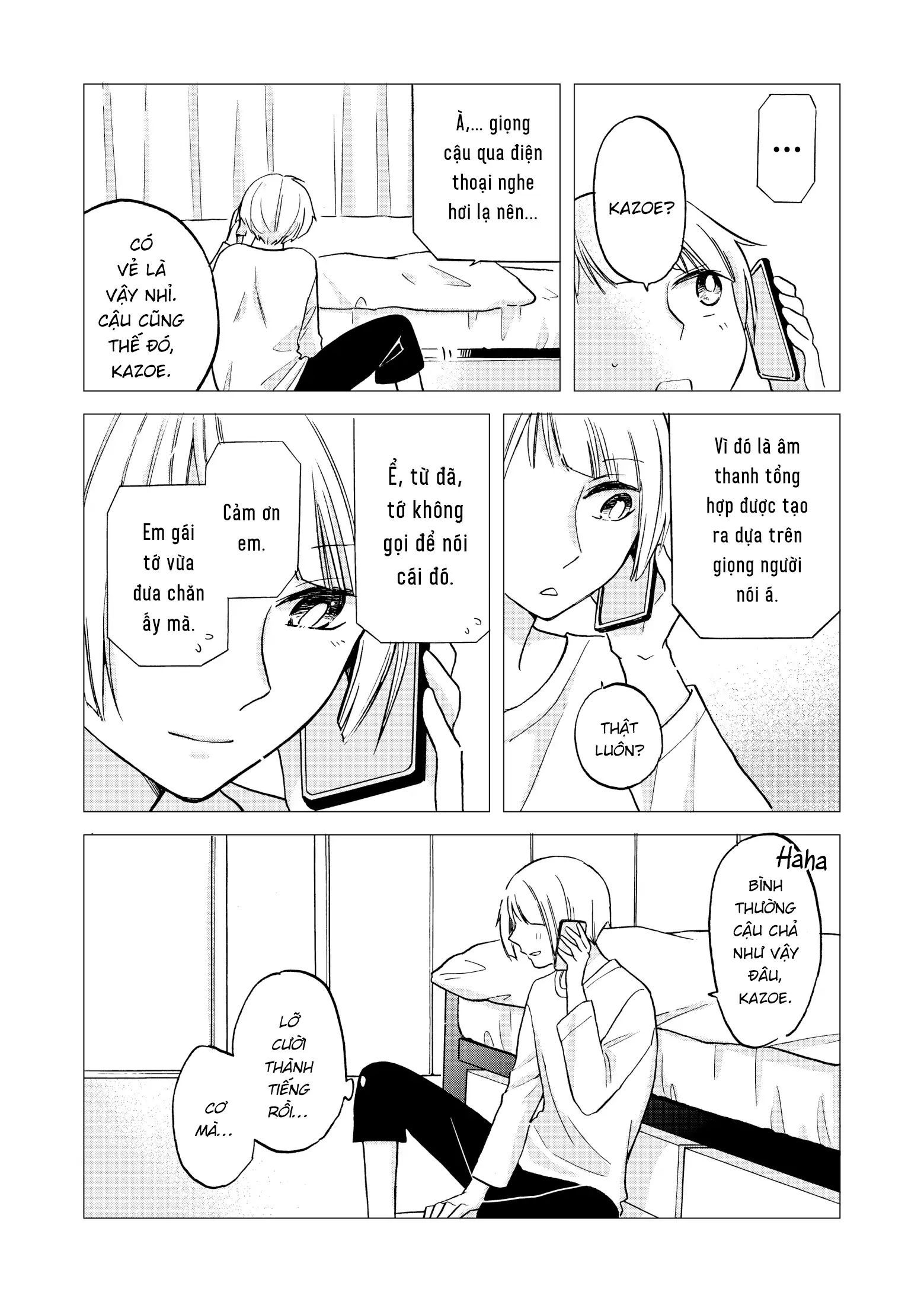 Những Cuộc Gặp Gỡ Kỳ Lạ Sau Giờ Học Của Hanazono Và Kazoe Chapter 27.5 - Trang 2