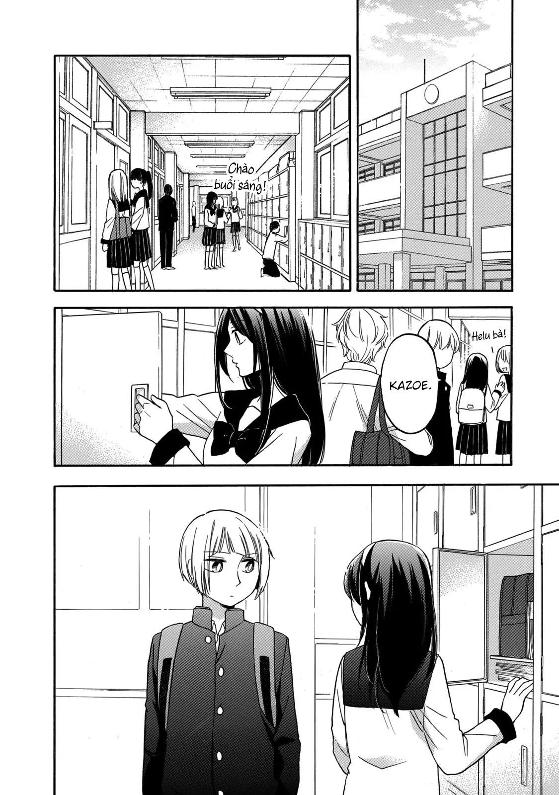 Những Cuộc Gặp Gỡ Kỳ Lạ Sau Giờ Học Của Hanazono Và Kazoe Chapter 27 - Trang 2