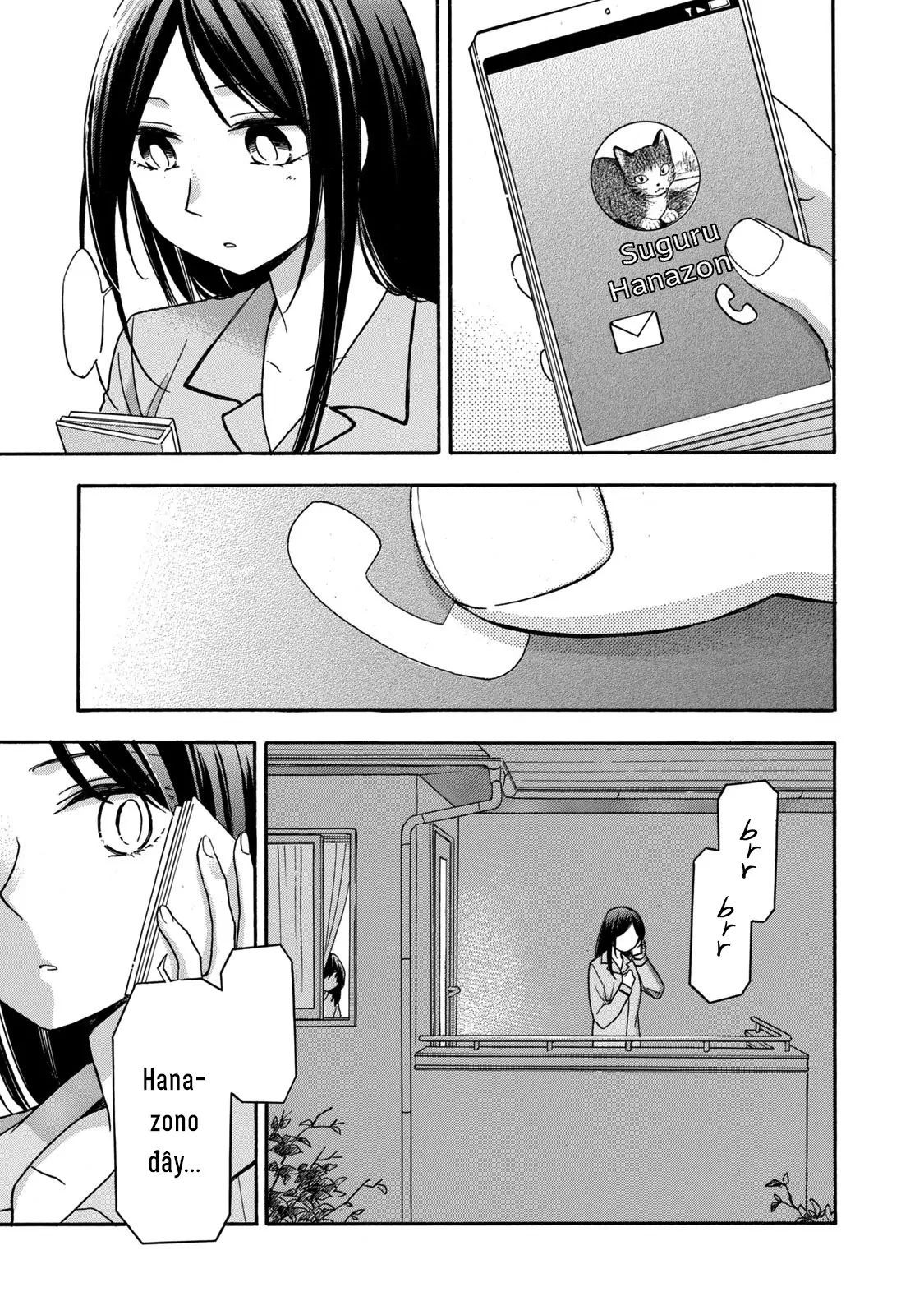 Những Cuộc Gặp Gỡ Kỳ Lạ Sau Giờ Học Của Hanazono Và Kazoe Chapter 27 - Trang 2