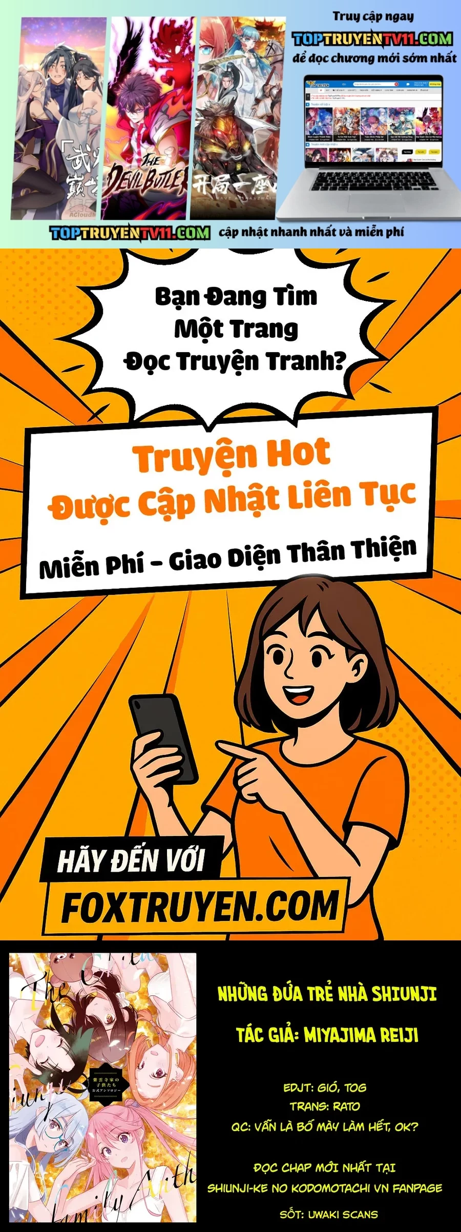 Những Đứa Trẻ Nhà Shiunji Chapter 62 - Trang 2