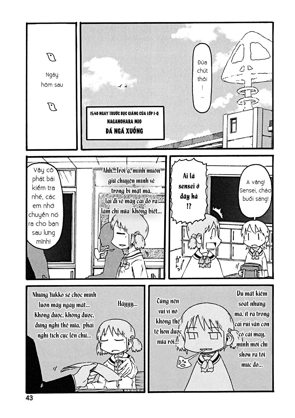 Nichijou Chapter 23 - Trang 2