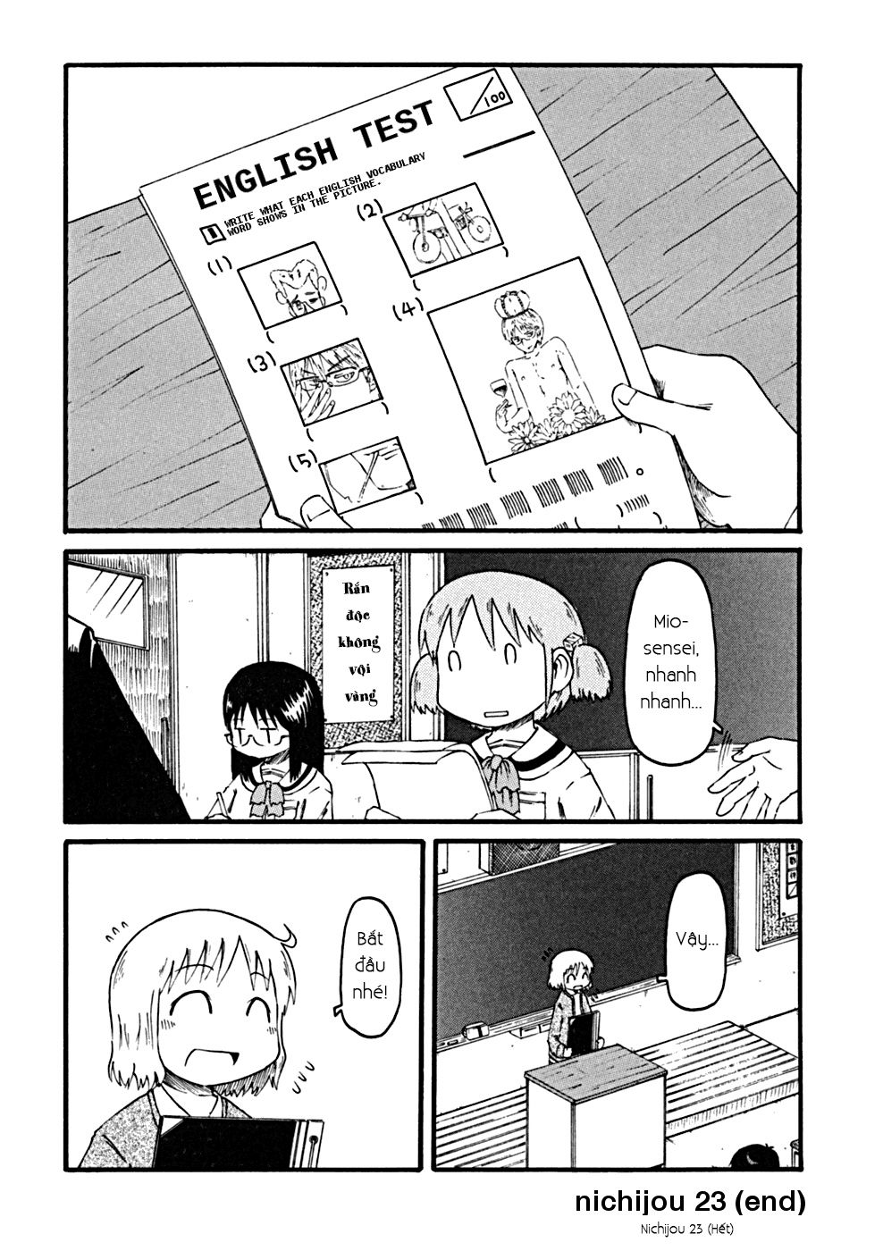 Nichijou Chapter 23 - Trang 2