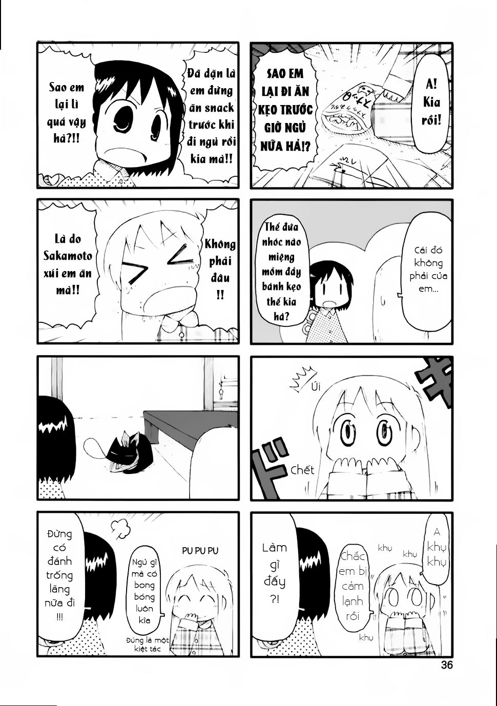 Nichijou Chapter 38 - Trang 2