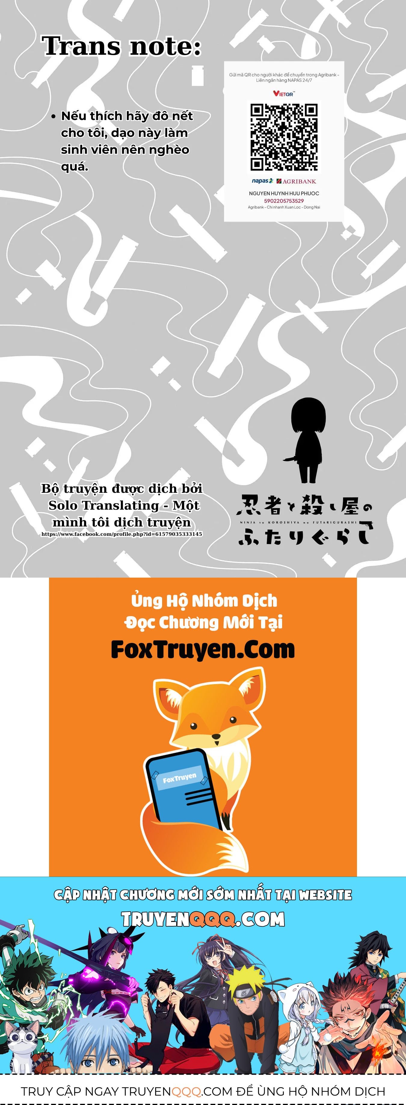 Ninja To Koroshiya No Futarigurashi Chapter 10 - Trang 2