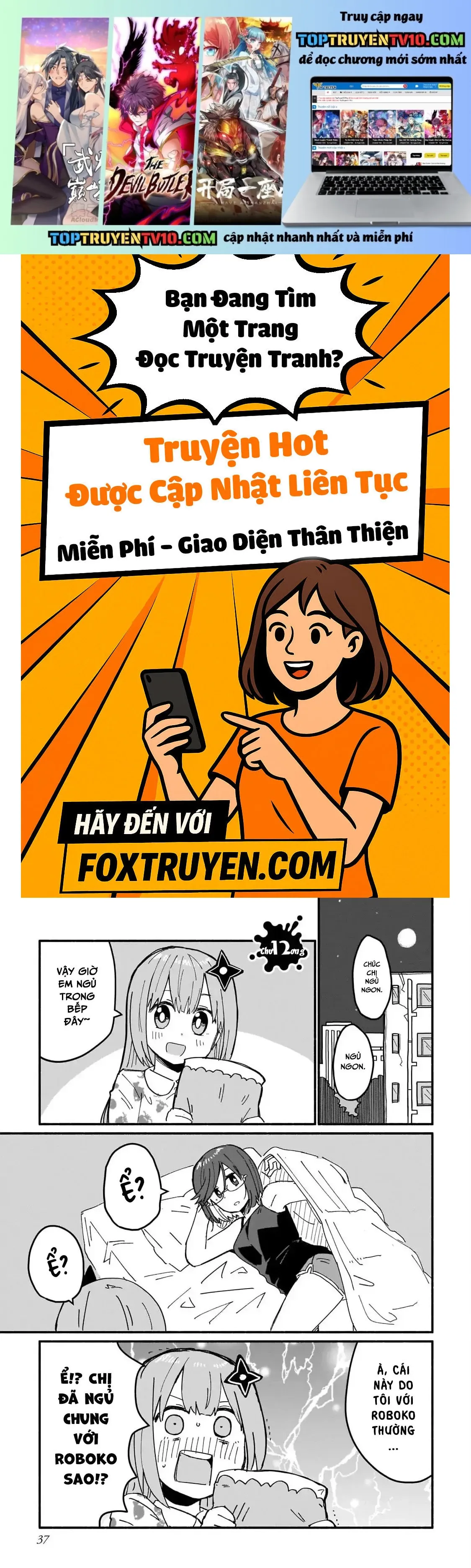 Ninja To Koroshiya No Futarigurashi Chapter 12 - Trang 2