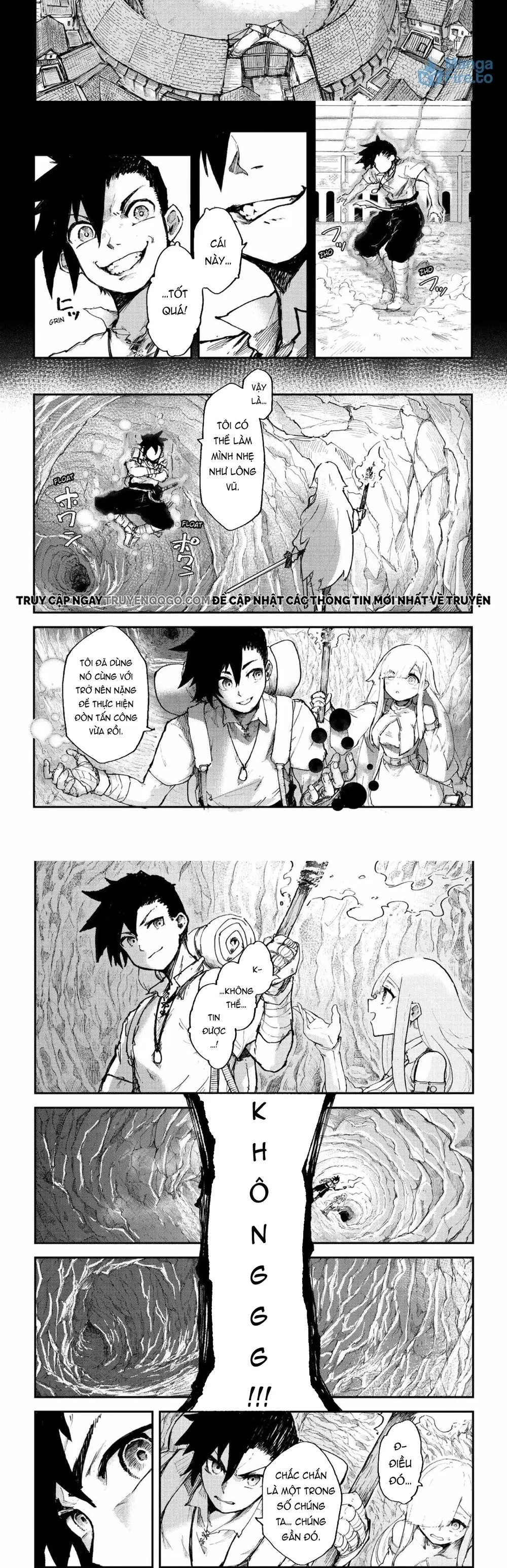 Noroma Mahou To Yobareta Mahoutsukai Wa Juuryoku Mahou De Musou Suru ~Mada Juuryoku No Gainen No Nai Sekai Nite, Shounen Wa Banyuuinryoku No Ou To Naru~ Chapter 3 - Trang 2