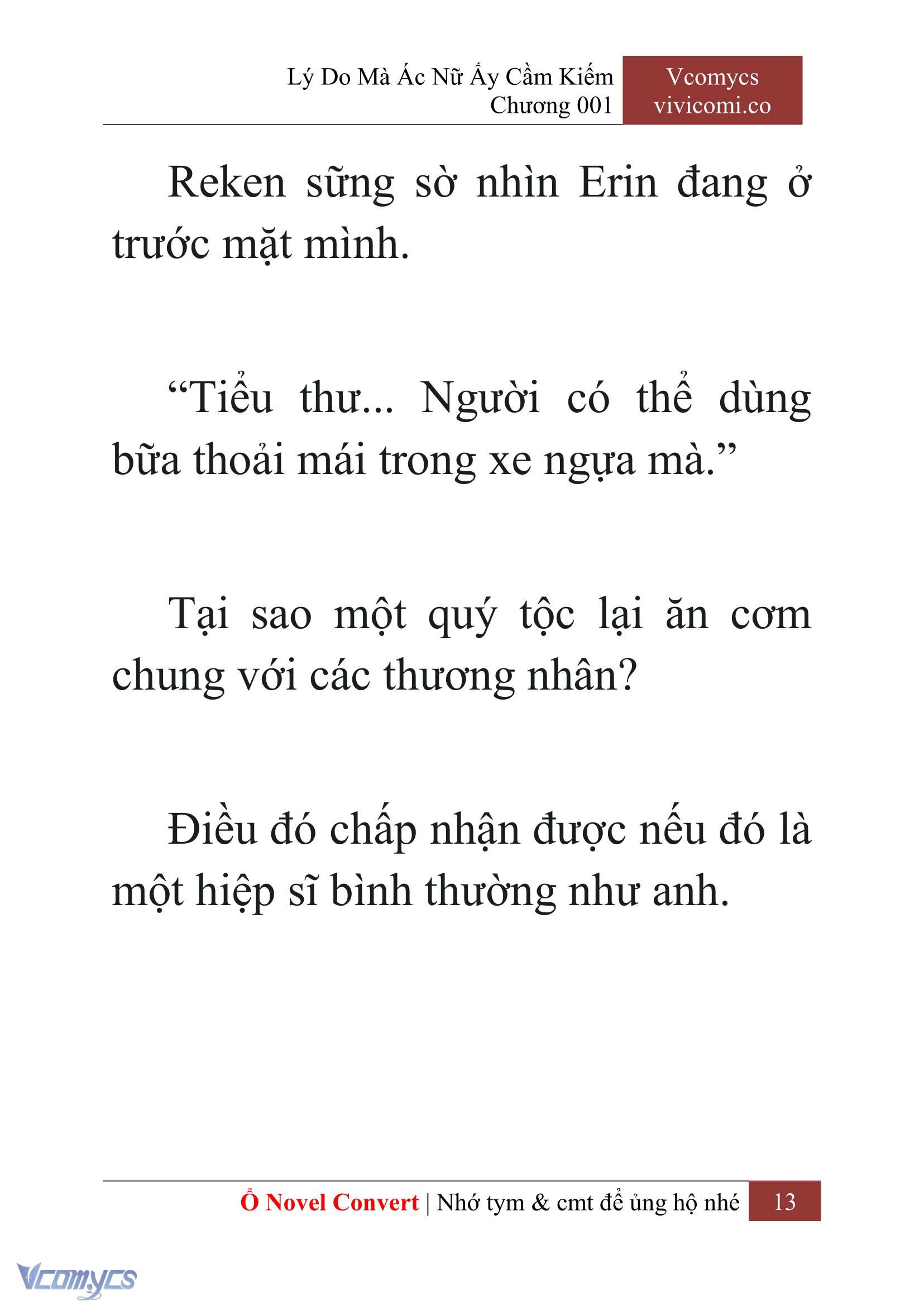[Novel] Lý Do Mà Ác Nữ Ấy Cầm Kiếm Chapter 1 - Trang 2