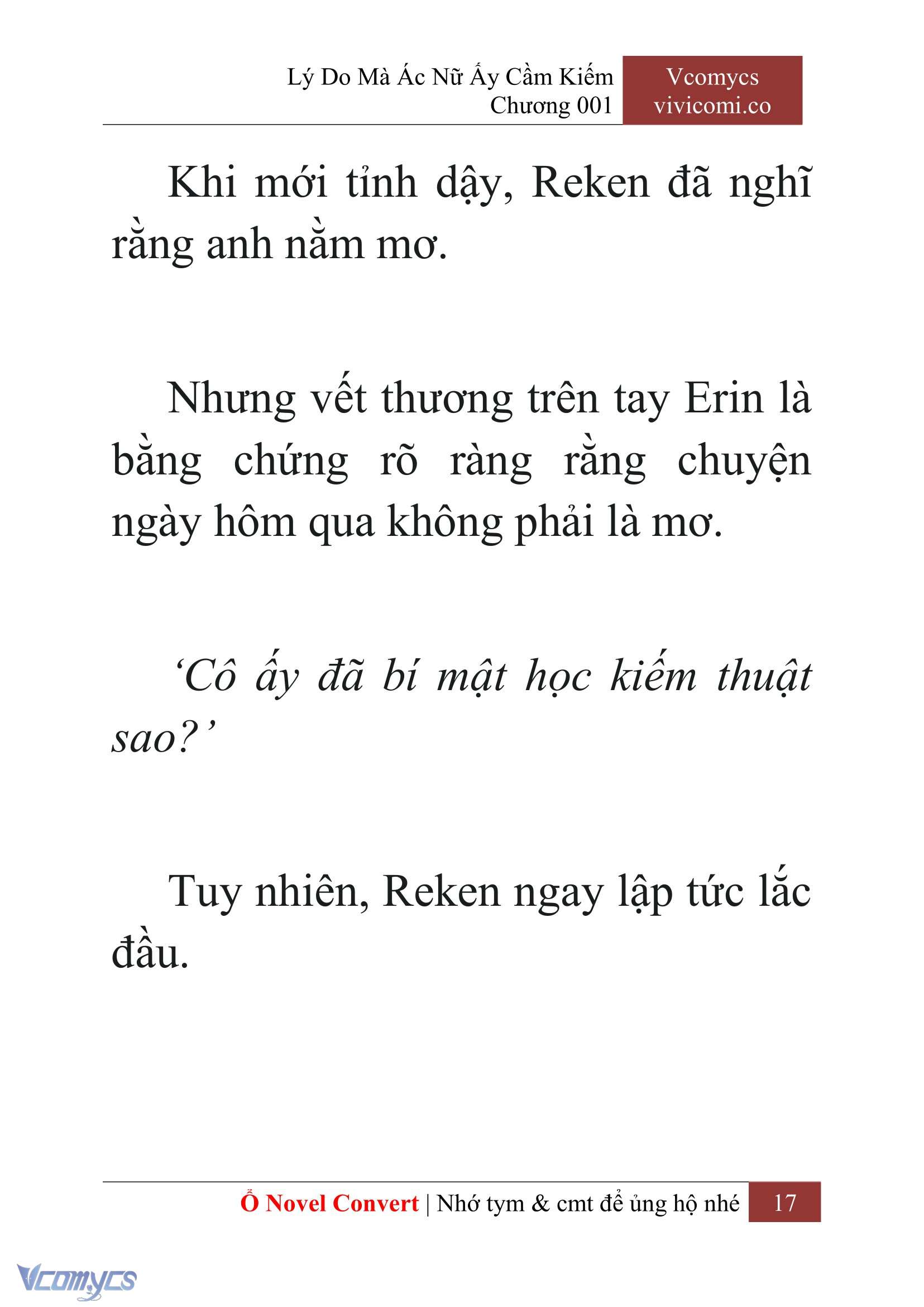 [Novel] Lý Do Mà Ác Nữ Ấy Cầm Kiếm Chapter 1 - Trang 2