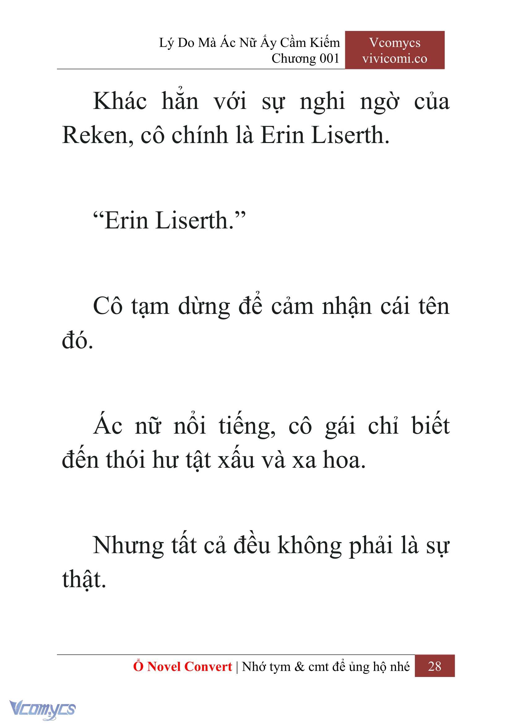 [Novel] Lý Do Mà Ác Nữ Ấy Cầm Kiếm Chapter 1 - Trang 2