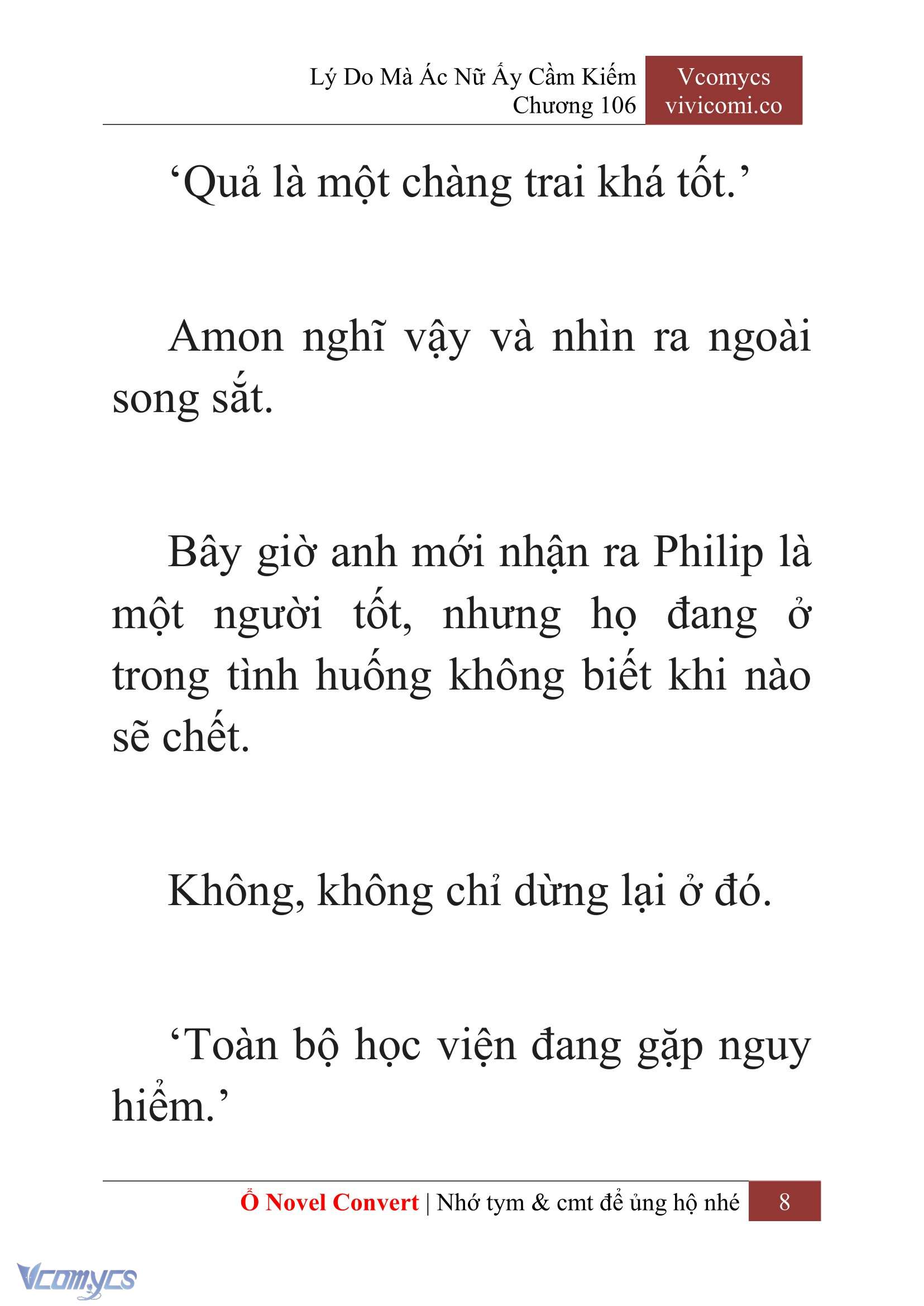 [Novel] Lý Do Mà Ác Nữ Ấy Cầm Kiếm Chapter 106 - Trang 2