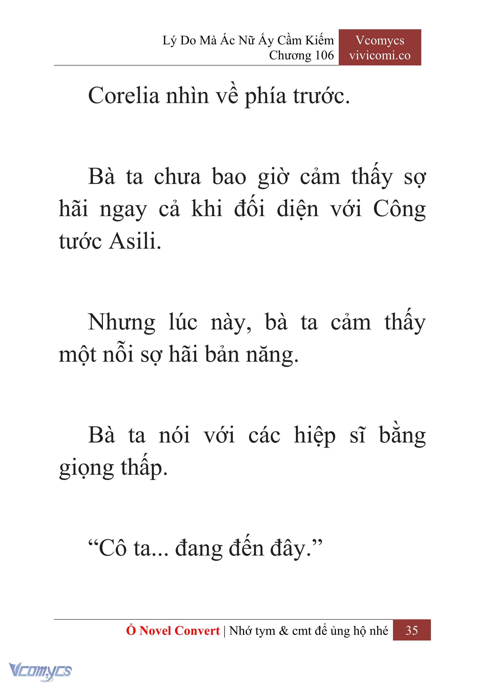 [Novel] Lý Do Mà Ác Nữ Ấy Cầm Kiếm Chapter 106 - Trang 2