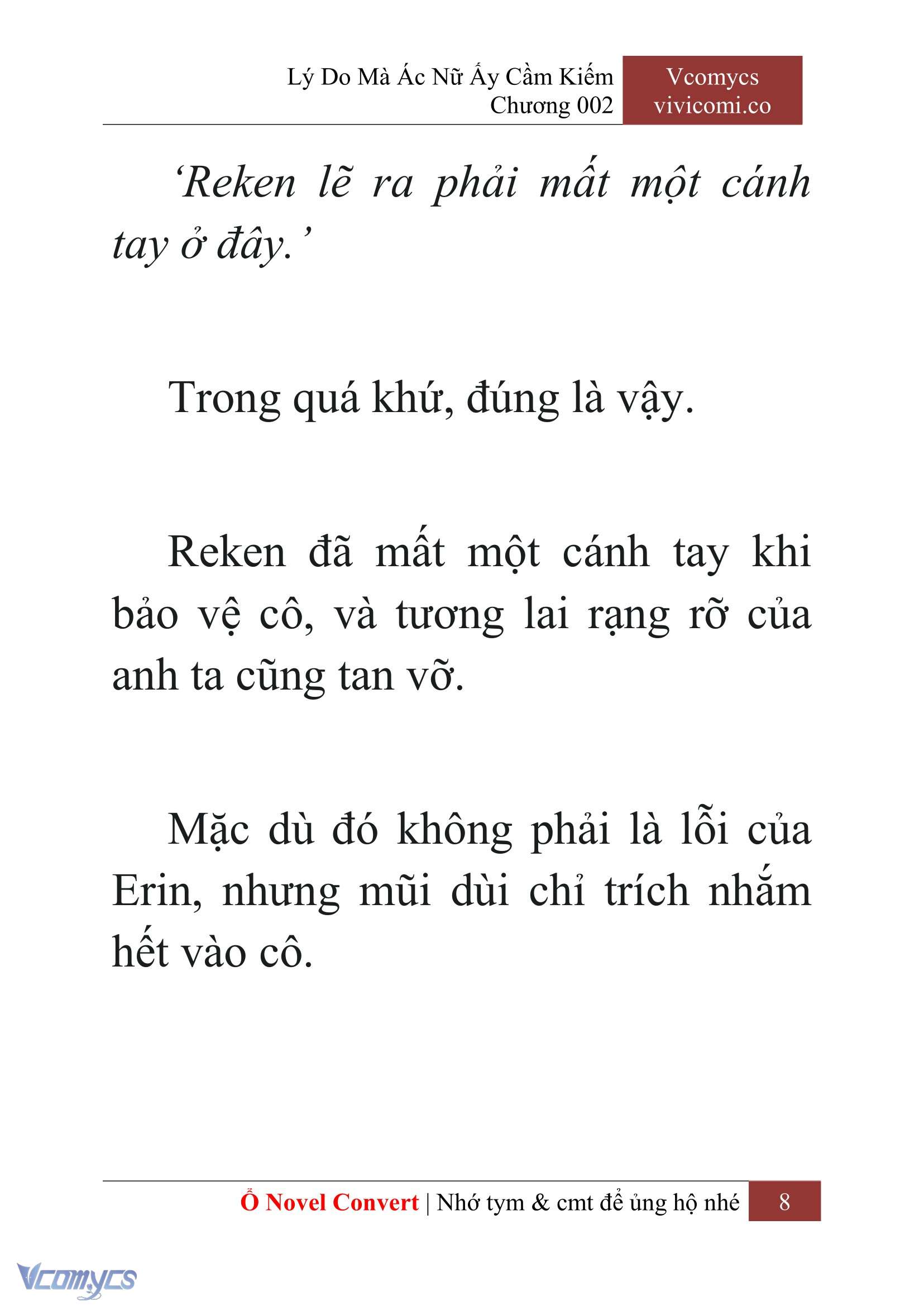 [Novel] Lý Do Mà Ác Nữ Ấy Cầm Kiếm Chapter 2 - Trang 2