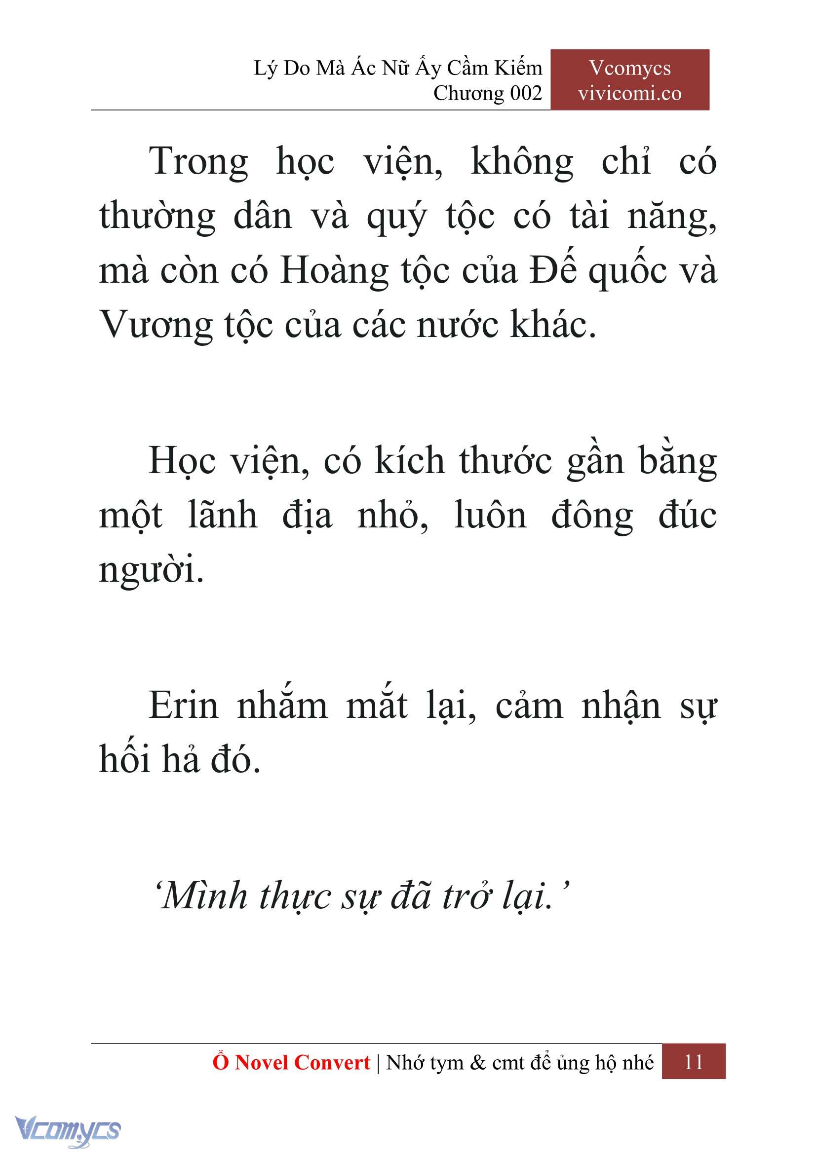[Novel] Lý Do Mà Ác Nữ Ấy Cầm Kiếm Chapter 2 - Trang 2