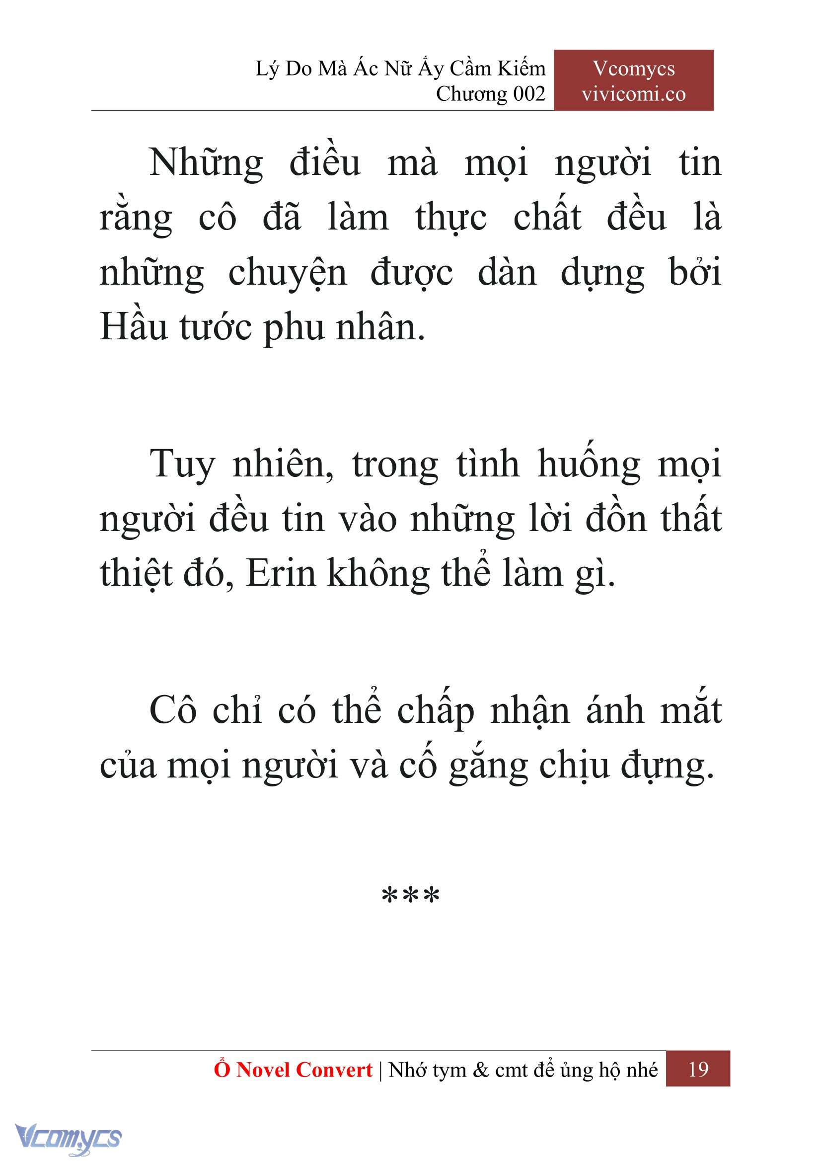 [Novel] Lý Do Mà Ác Nữ Ấy Cầm Kiếm Chapter 2 - Trang 2