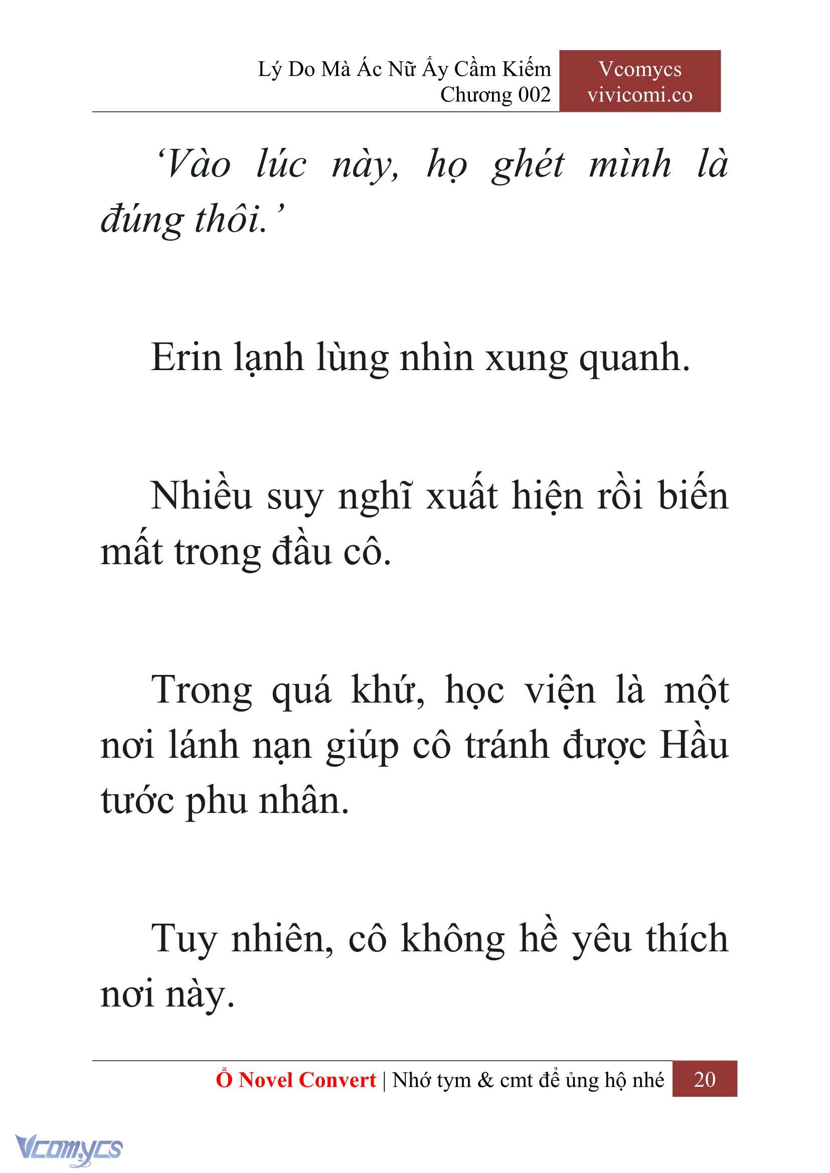 [Novel] Lý Do Mà Ác Nữ Ấy Cầm Kiếm Chapter 2 - Trang 2