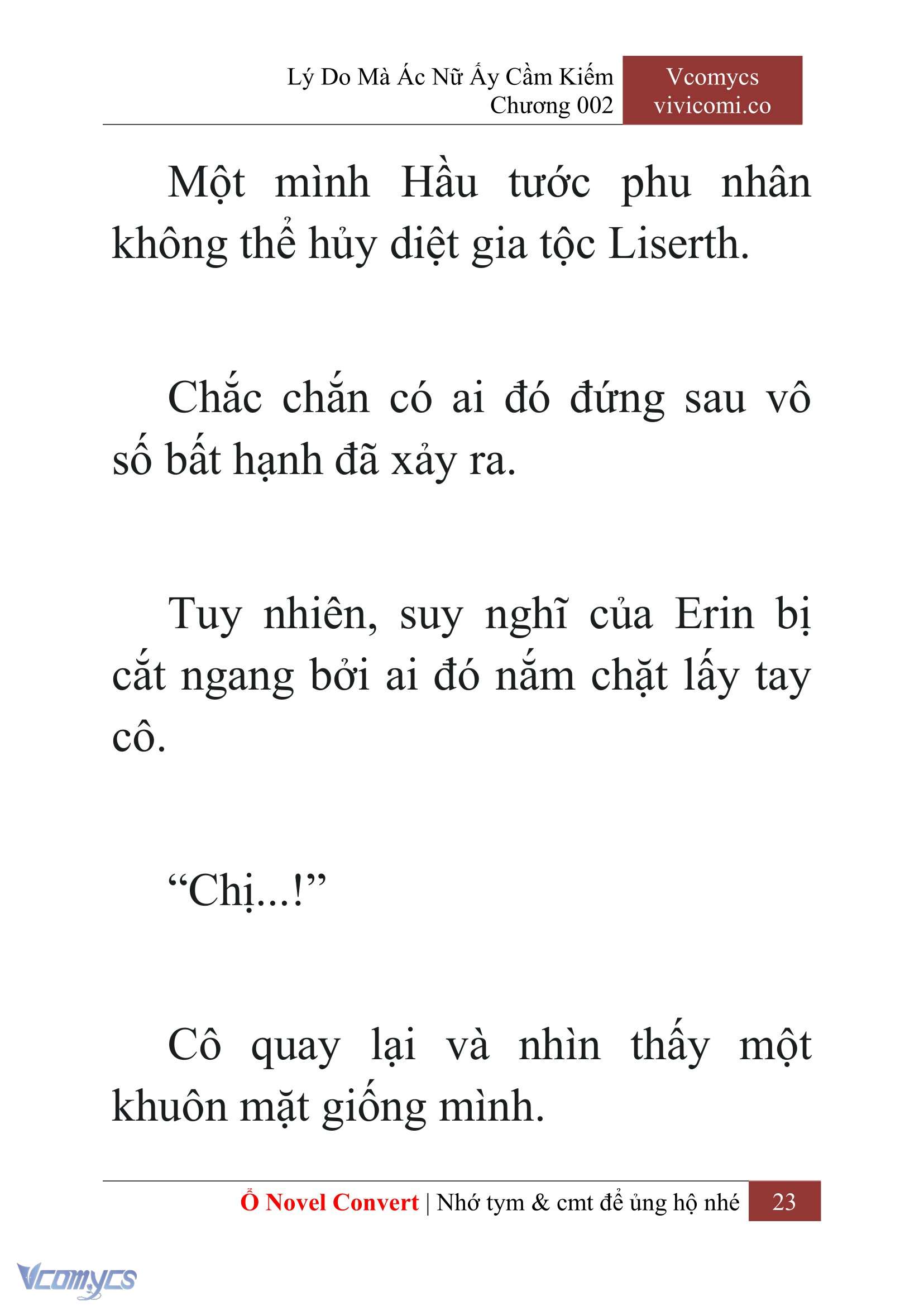 [Novel] Lý Do Mà Ác Nữ Ấy Cầm Kiếm Chapter 2 - Trang 2