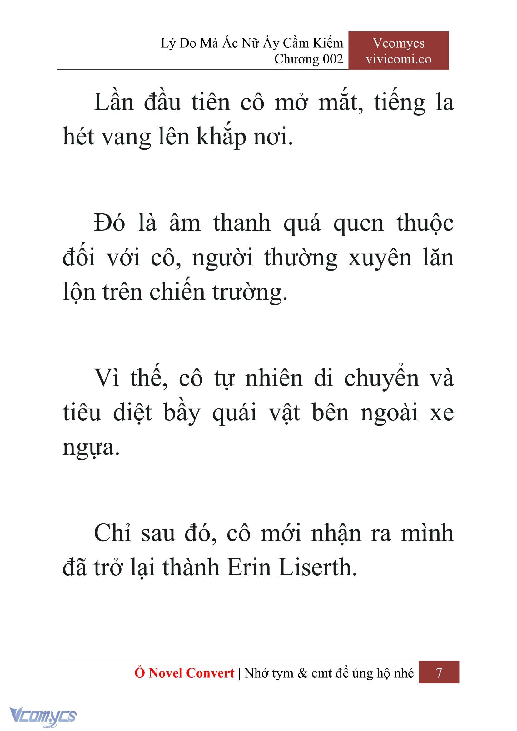 [Novel] Lý Do Mà Ác Nữ Ấy Cầm Kiếm Chapter 2 - Trang 2