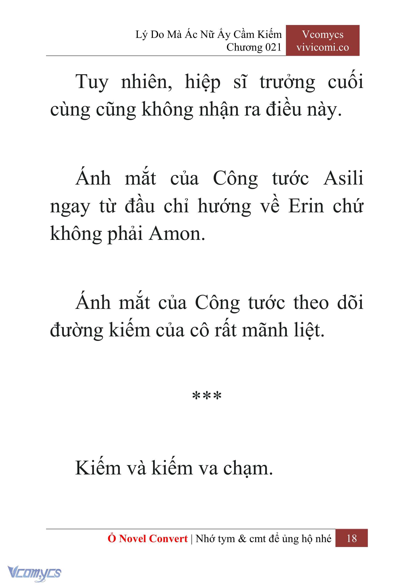 [Novel] Lý Do Mà Ác Nữ Ấy Cầm Kiếm Chapter 21 - Trang 2