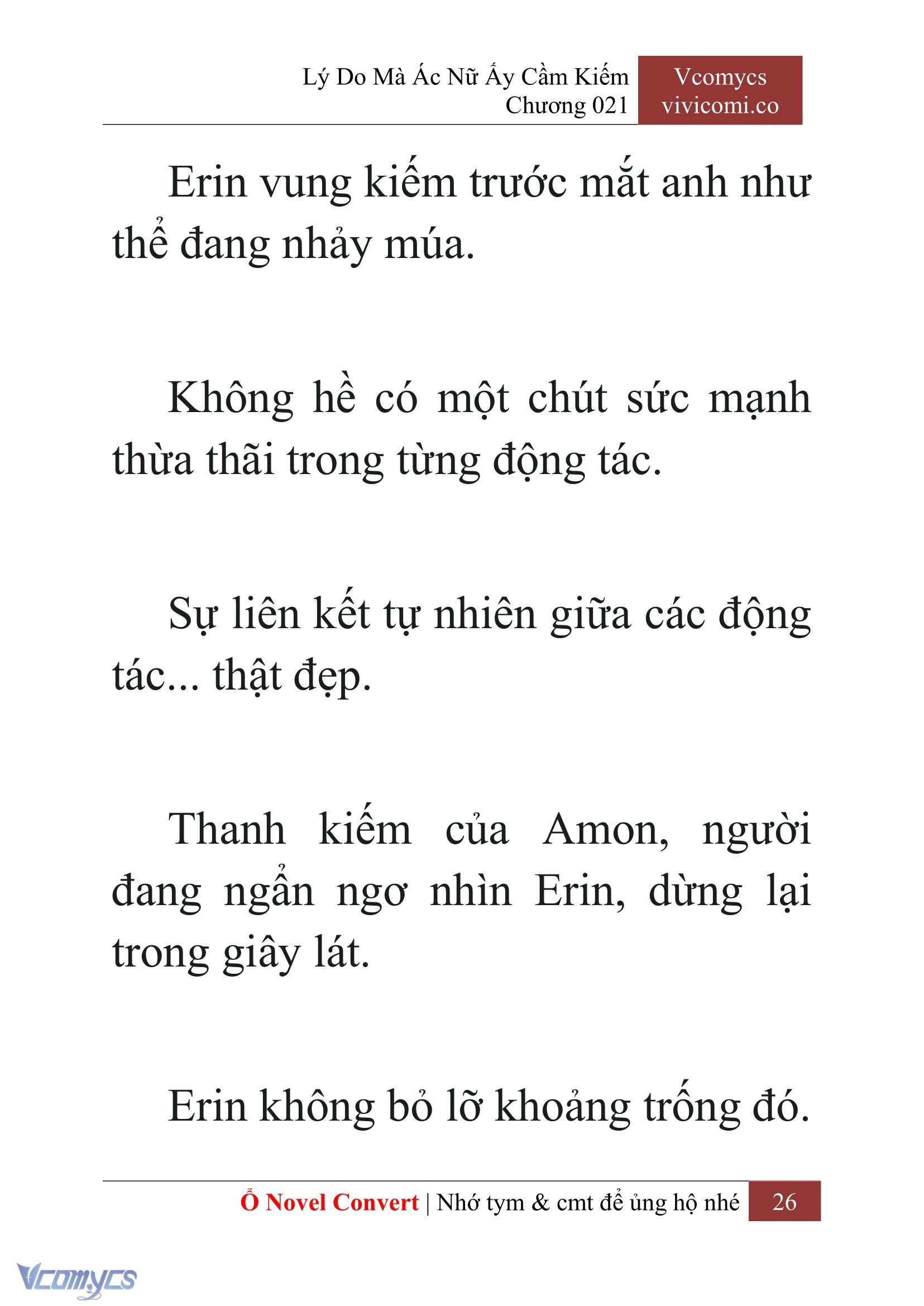 [Novel] Lý Do Mà Ác Nữ Ấy Cầm Kiếm Chapter 21 - Trang 2