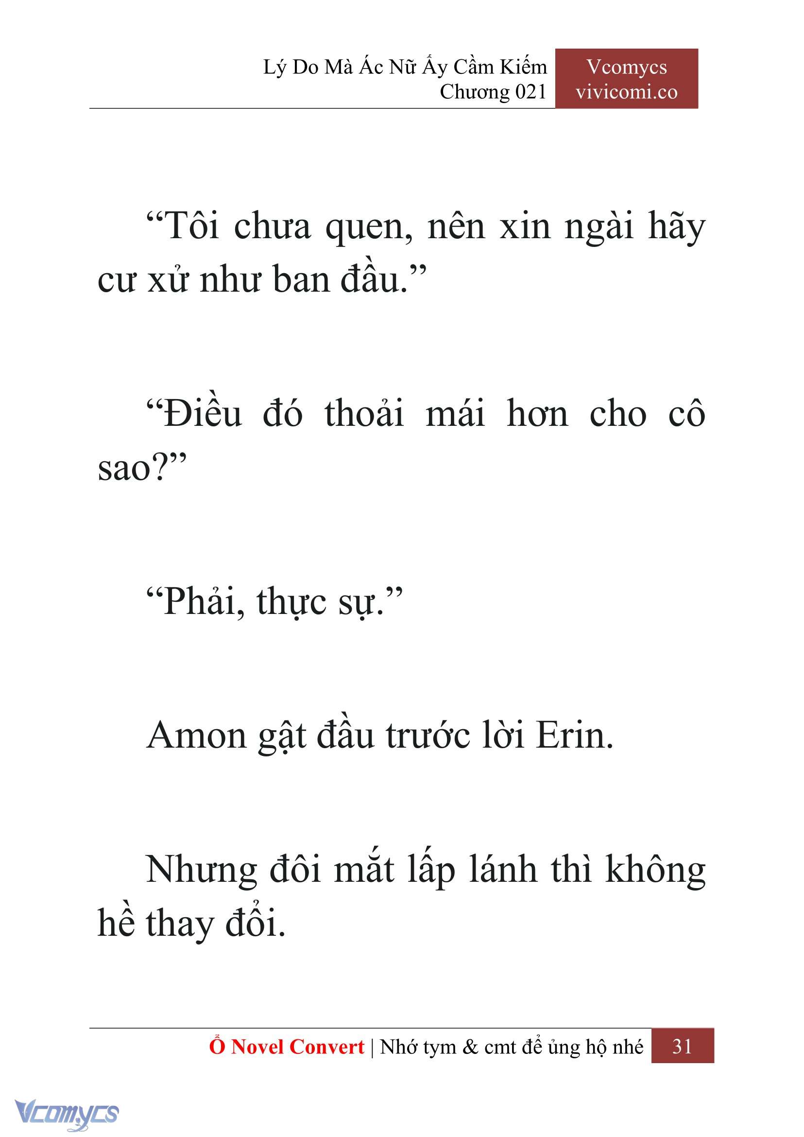 [Novel] Lý Do Mà Ác Nữ Ấy Cầm Kiếm Chapter 21 - Trang 2