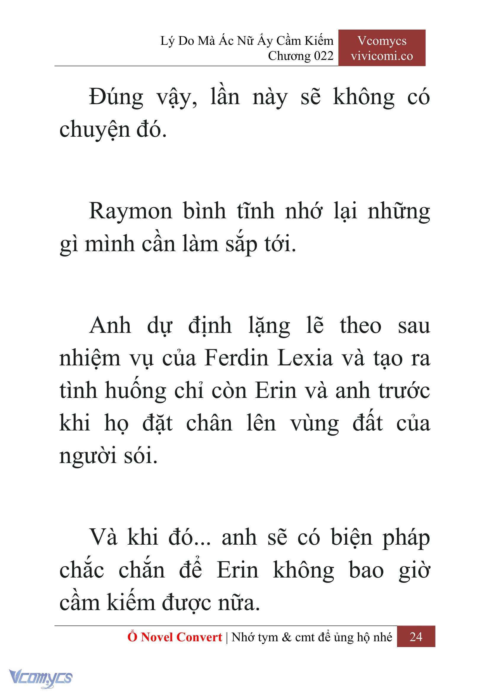 [Novel] Lý Do Mà Ác Nữ Ấy Cầm Kiếm Chapter 22 - Trang 2