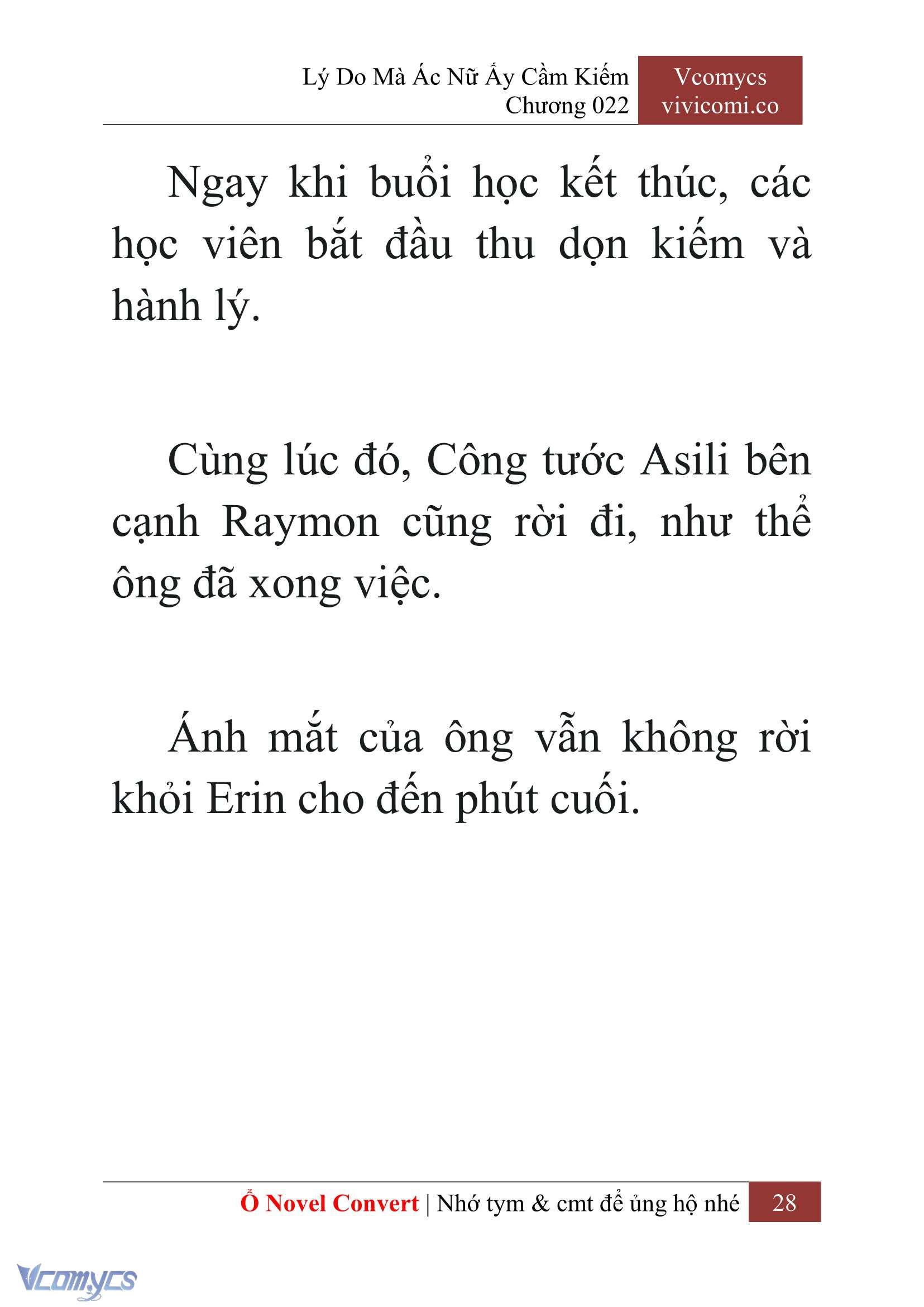 [Novel] Lý Do Mà Ác Nữ Ấy Cầm Kiếm Chapter 22 - Trang 2