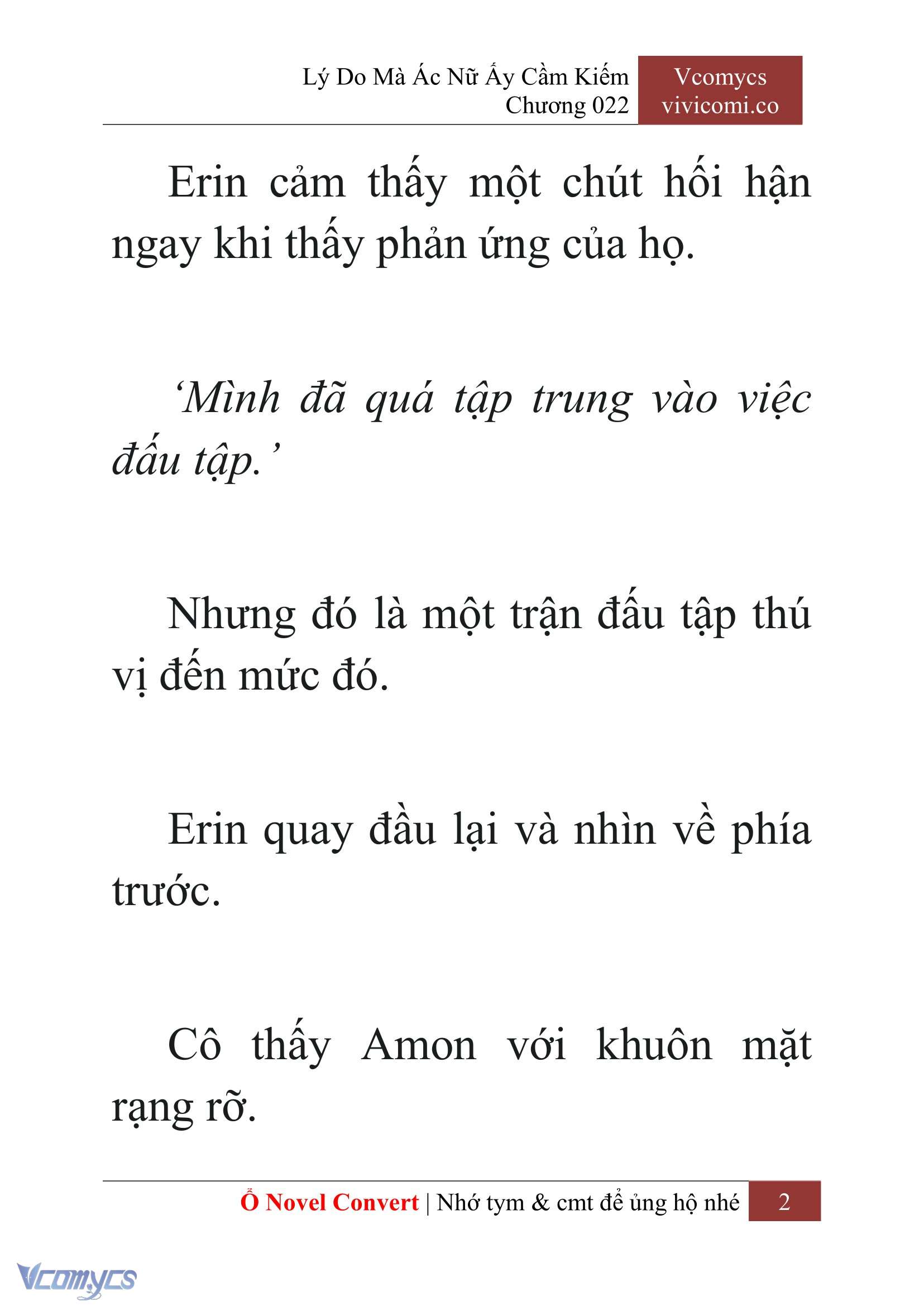 [Novel] Lý Do Mà Ác Nữ Ấy Cầm Kiếm Chapter 22 - Trang 2