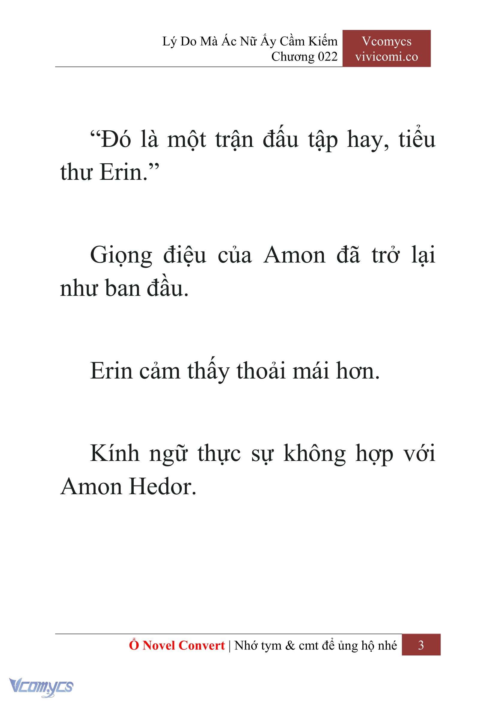 [Novel] Lý Do Mà Ác Nữ Ấy Cầm Kiếm Chapter 22 - Trang 2