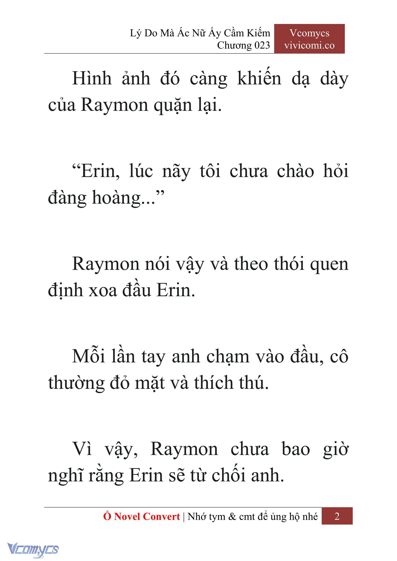 [Novel] Lý Do Mà Ác Nữ Ấy Cầm Kiếm Chapter 23 - Trang 2