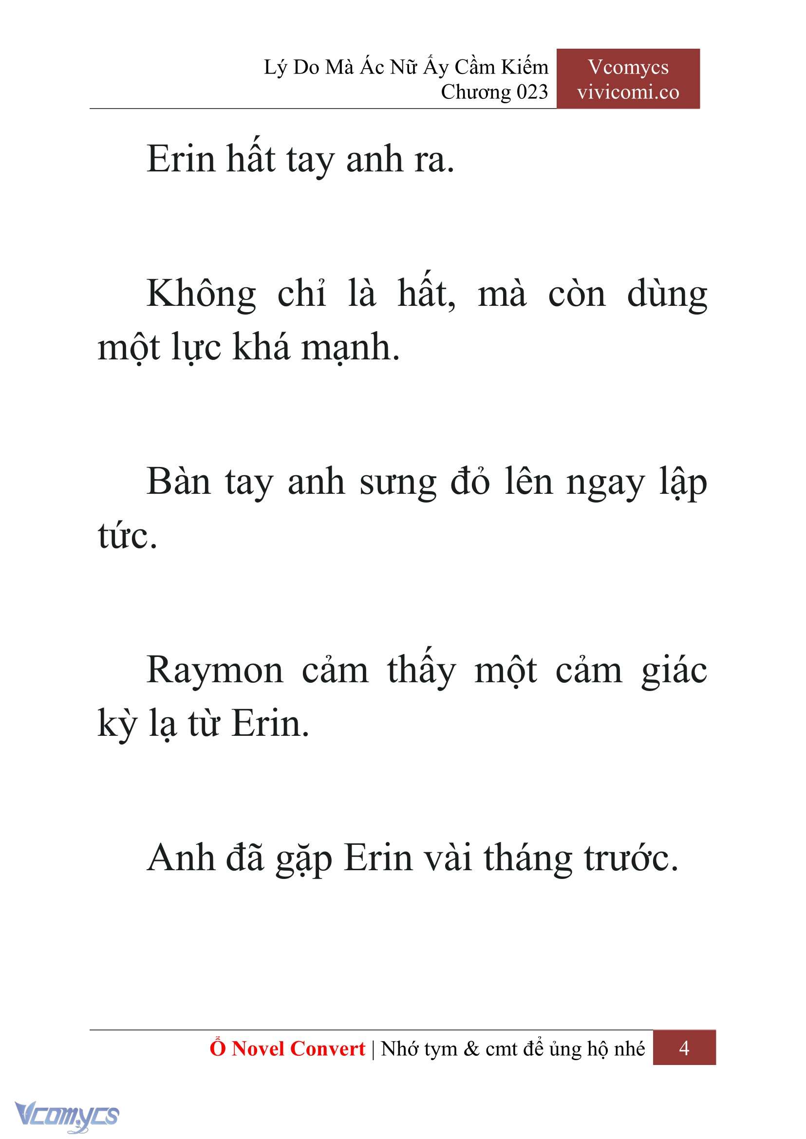 [Novel] Lý Do Mà Ác Nữ Ấy Cầm Kiếm Chapter 23 - Trang 2