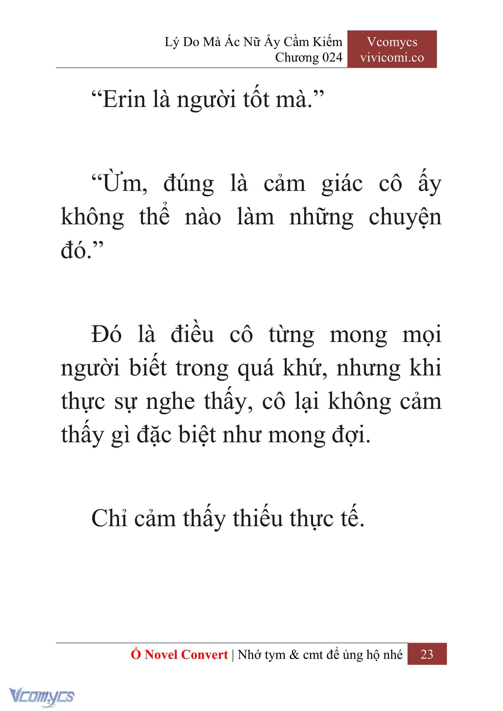 [Novel] Lý Do Mà Ác Nữ Ấy Cầm Kiếm Chapter 24 - Trang 2