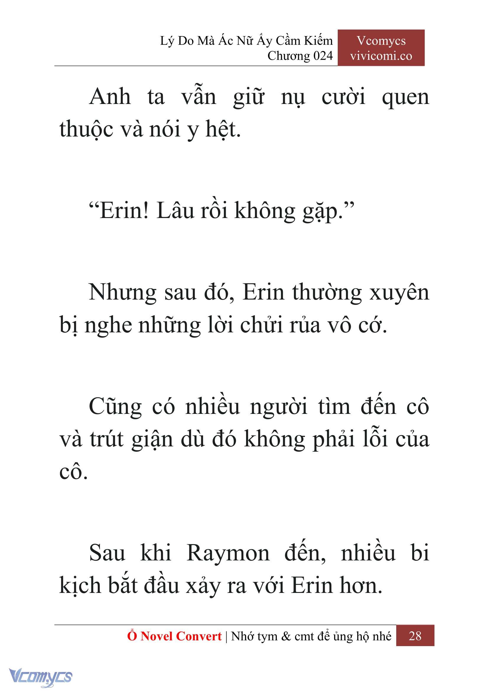 [Novel] Lý Do Mà Ác Nữ Ấy Cầm Kiếm Chapter 24 - Trang 2