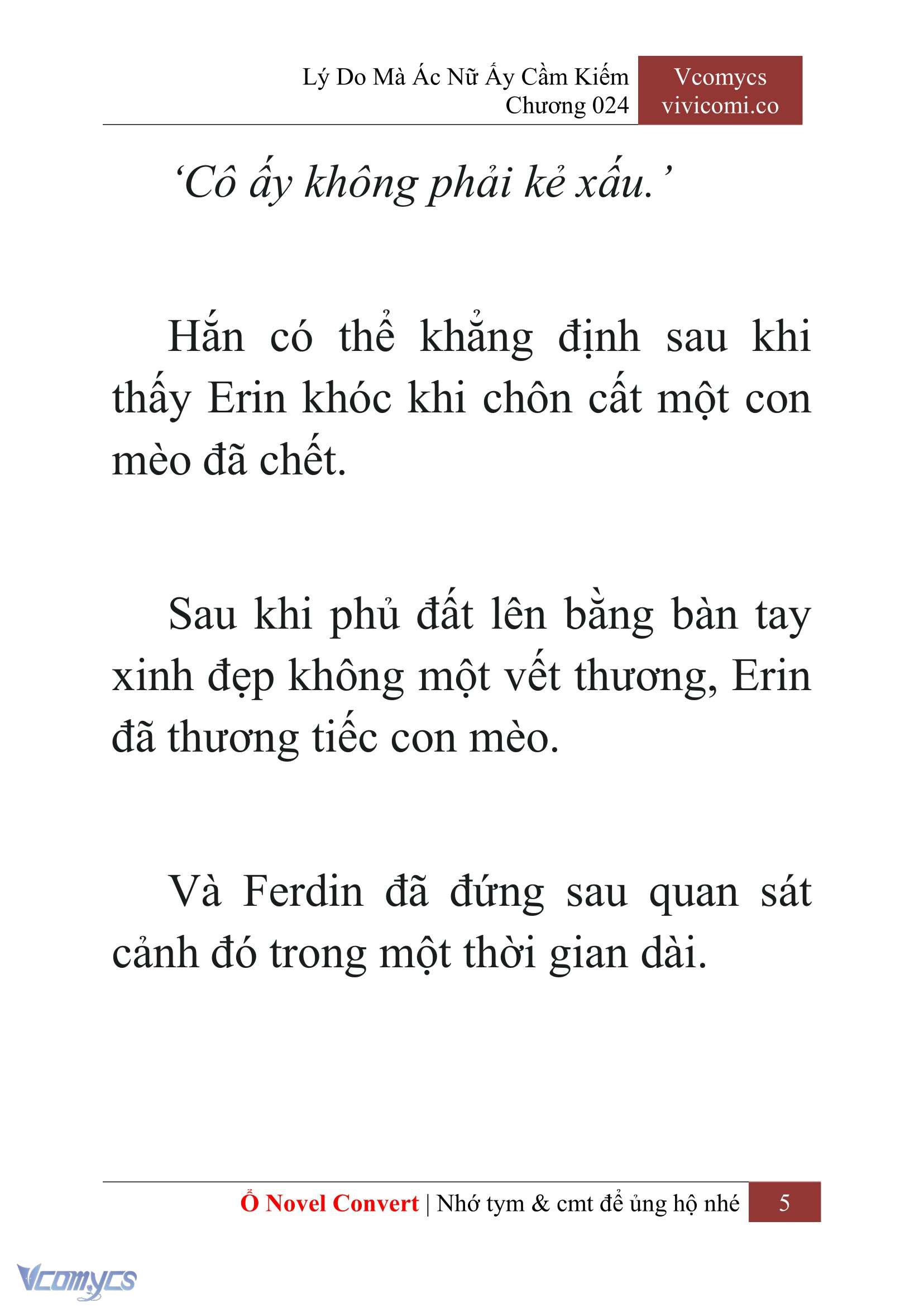 [Novel] Lý Do Mà Ác Nữ Ấy Cầm Kiếm Chapter 24 - Trang 2