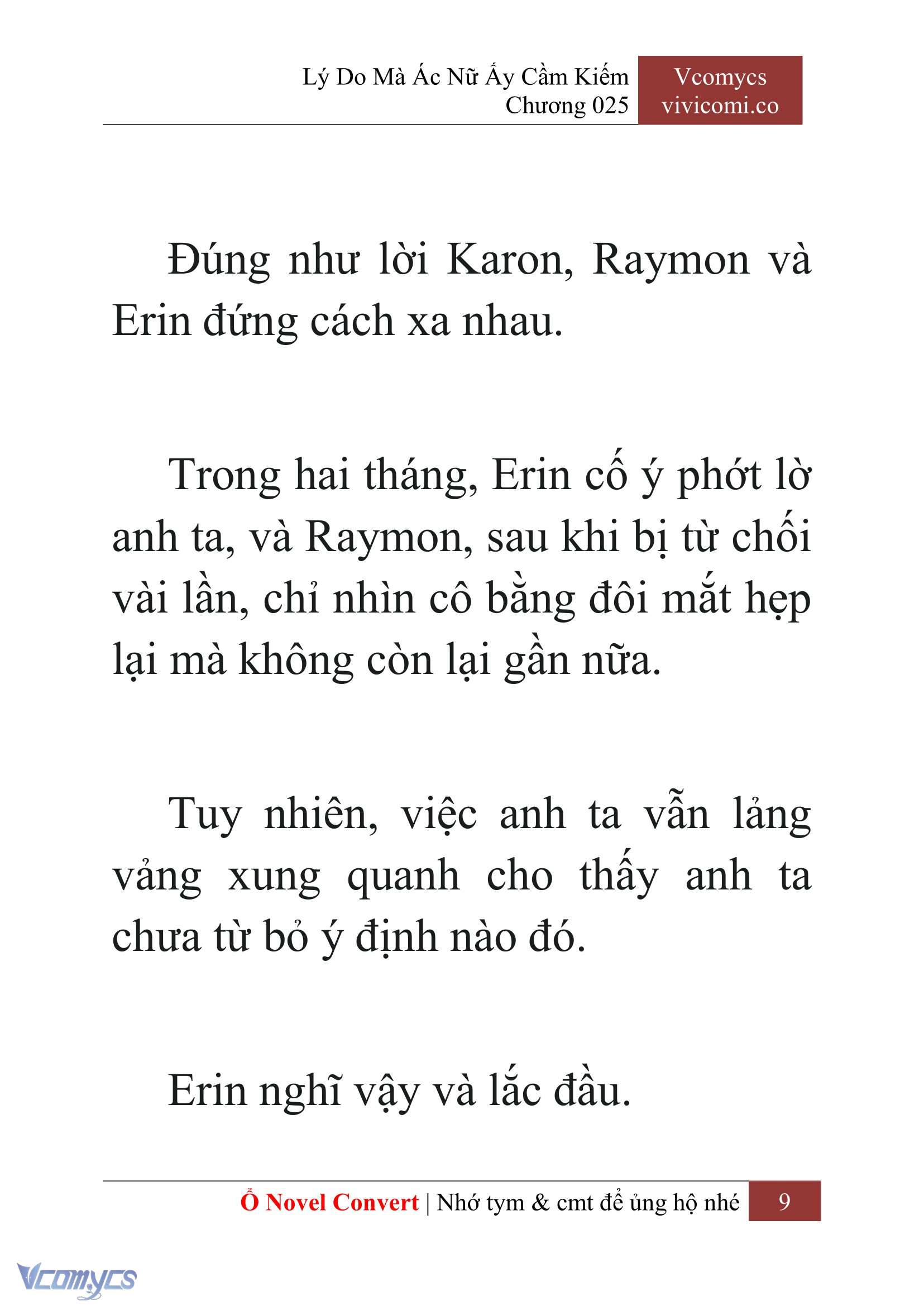 [Novel] Lý Do Mà Ác Nữ Ấy Cầm Kiếm Chapter 25 - Trang 2