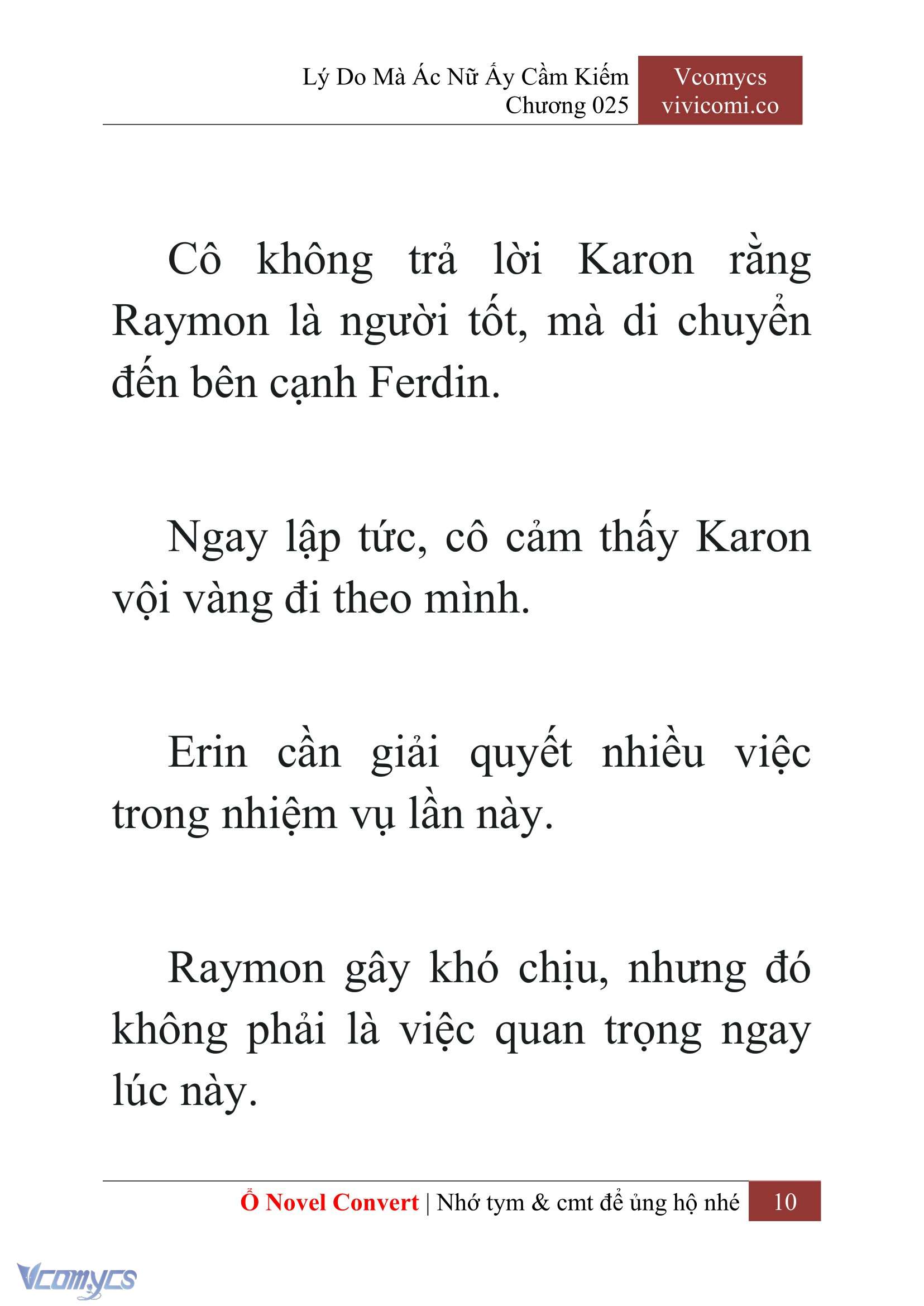 [Novel] Lý Do Mà Ác Nữ Ấy Cầm Kiếm Chapter 25 - Trang 2