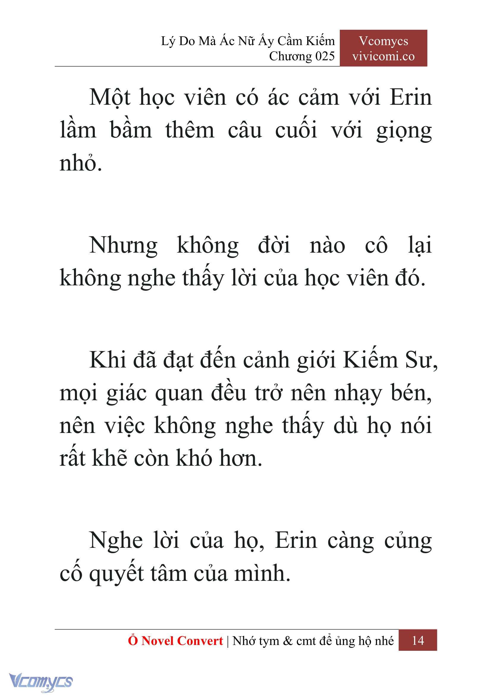 [Novel] Lý Do Mà Ác Nữ Ấy Cầm Kiếm Chapter 25 - Trang 2