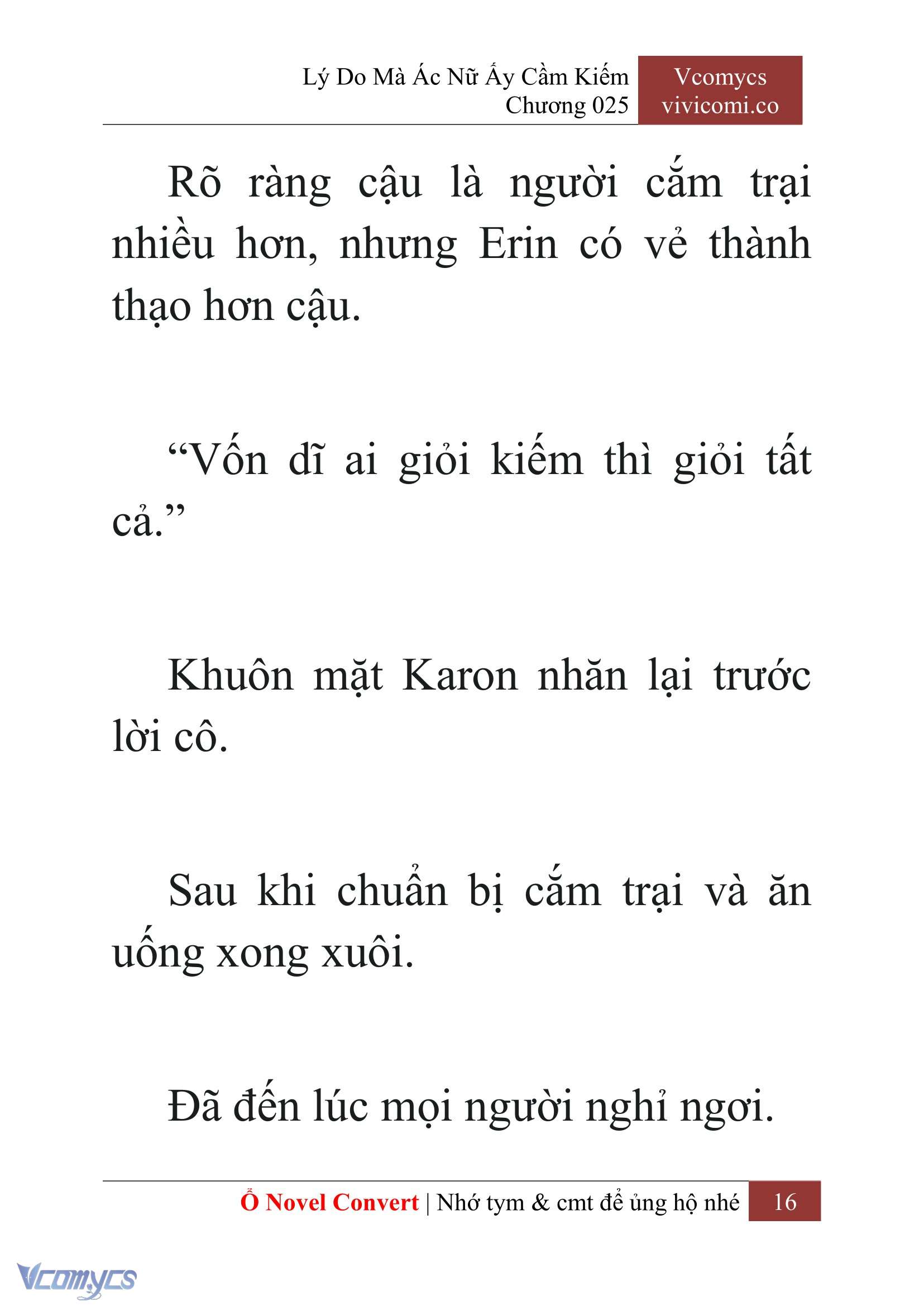 [Novel] Lý Do Mà Ác Nữ Ấy Cầm Kiếm Chapter 25 - Trang 2