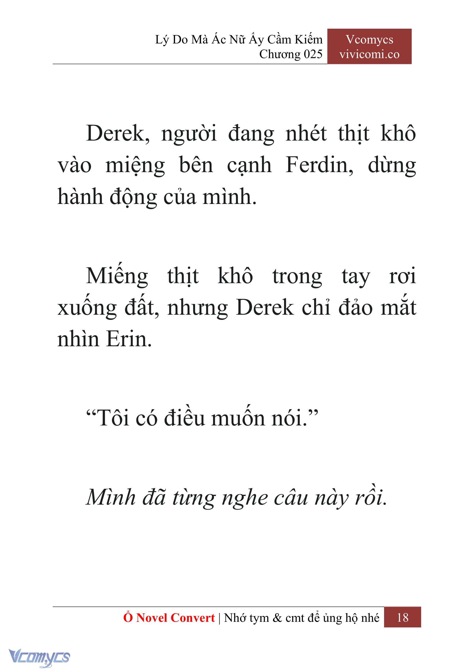 [Novel] Lý Do Mà Ác Nữ Ấy Cầm Kiếm Chapter 25 - Trang 2