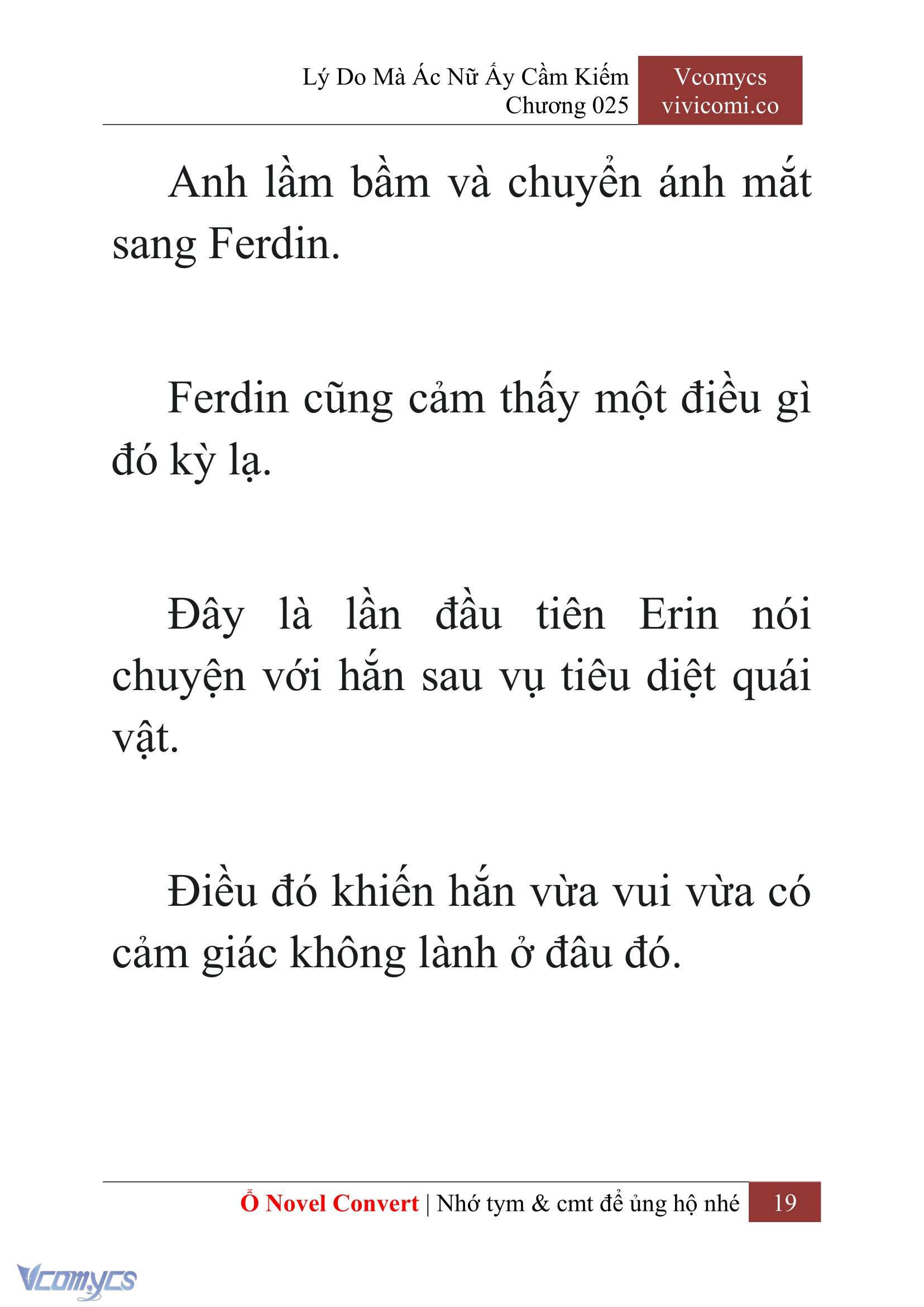 [Novel] Lý Do Mà Ác Nữ Ấy Cầm Kiếm Chapter 25 - Trang 2